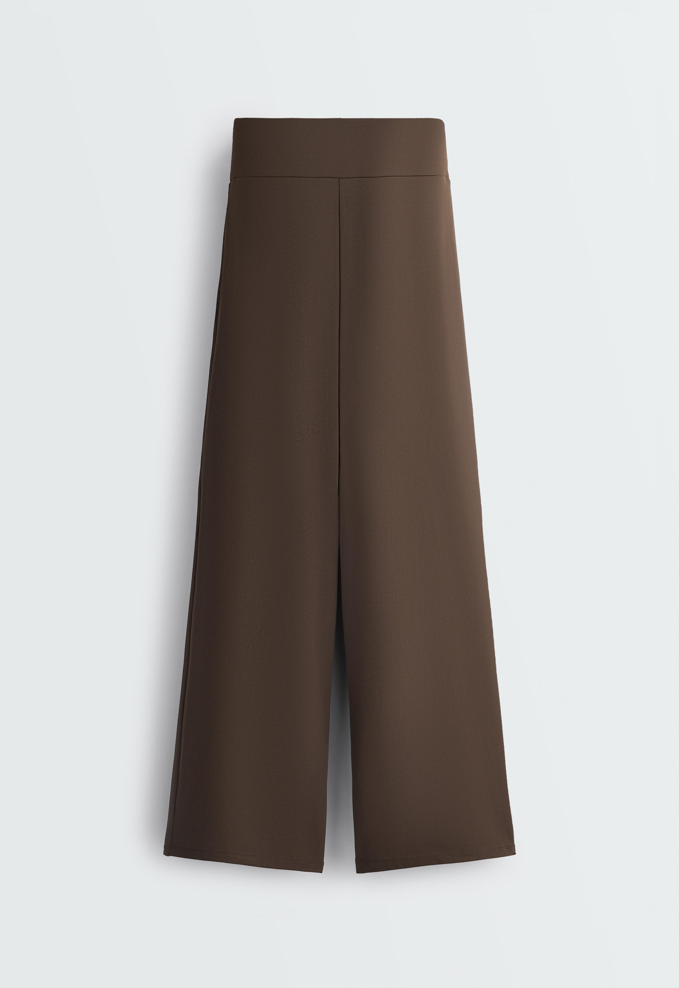 High-rise Comfortlux straight-leg trousers