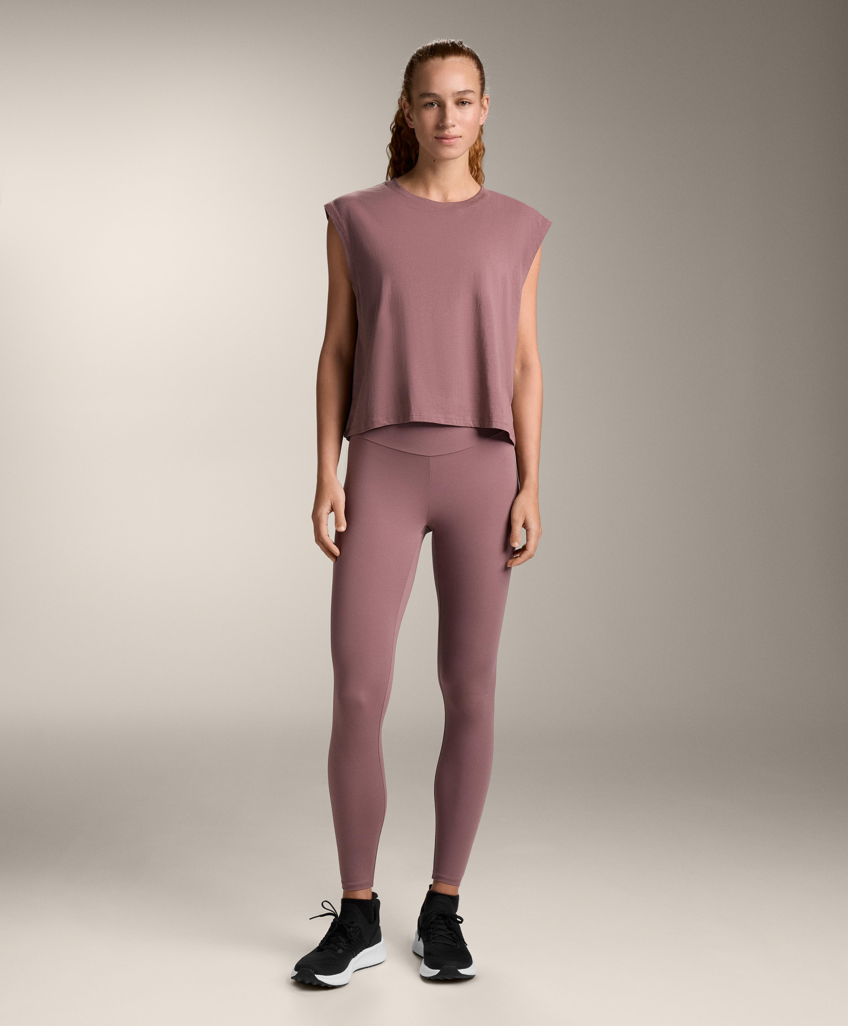 Camiseta sin mangas mezcla algodón