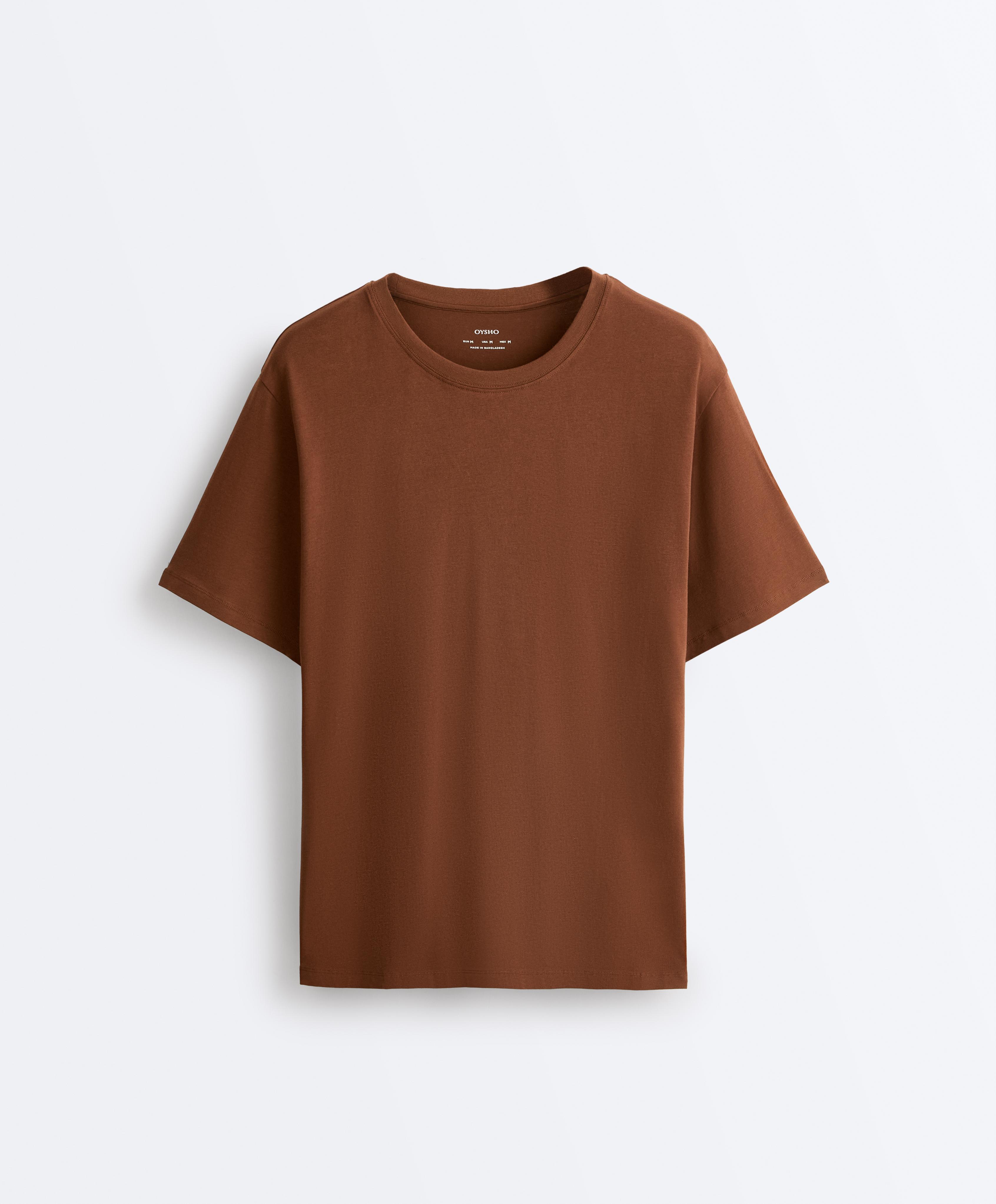 Oversize cotton-blend short-sleeved T-shirt Oversize cotton-blend short-sleeved T-shirt