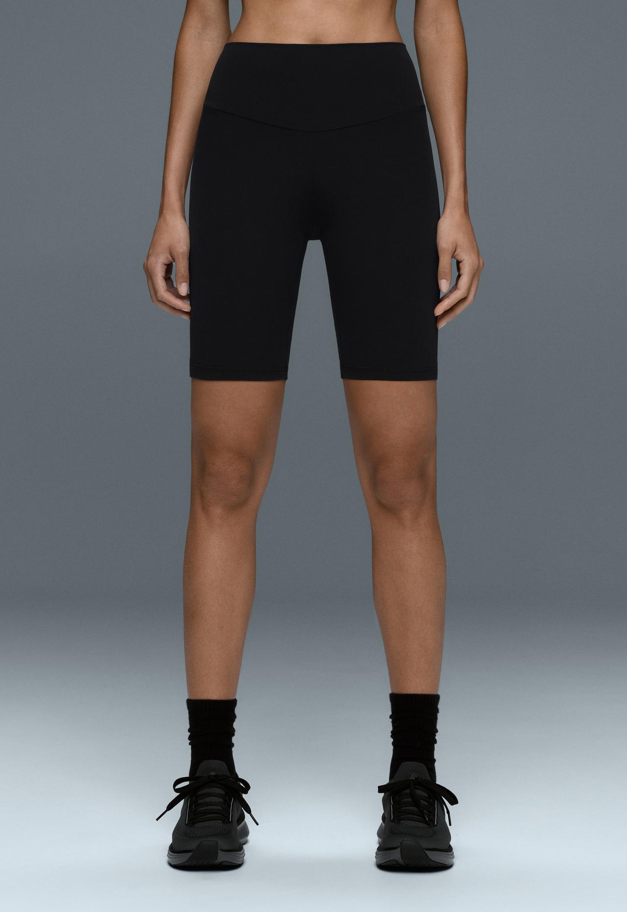 Leggings biker high rise comfortlux 20 cm — BLACK