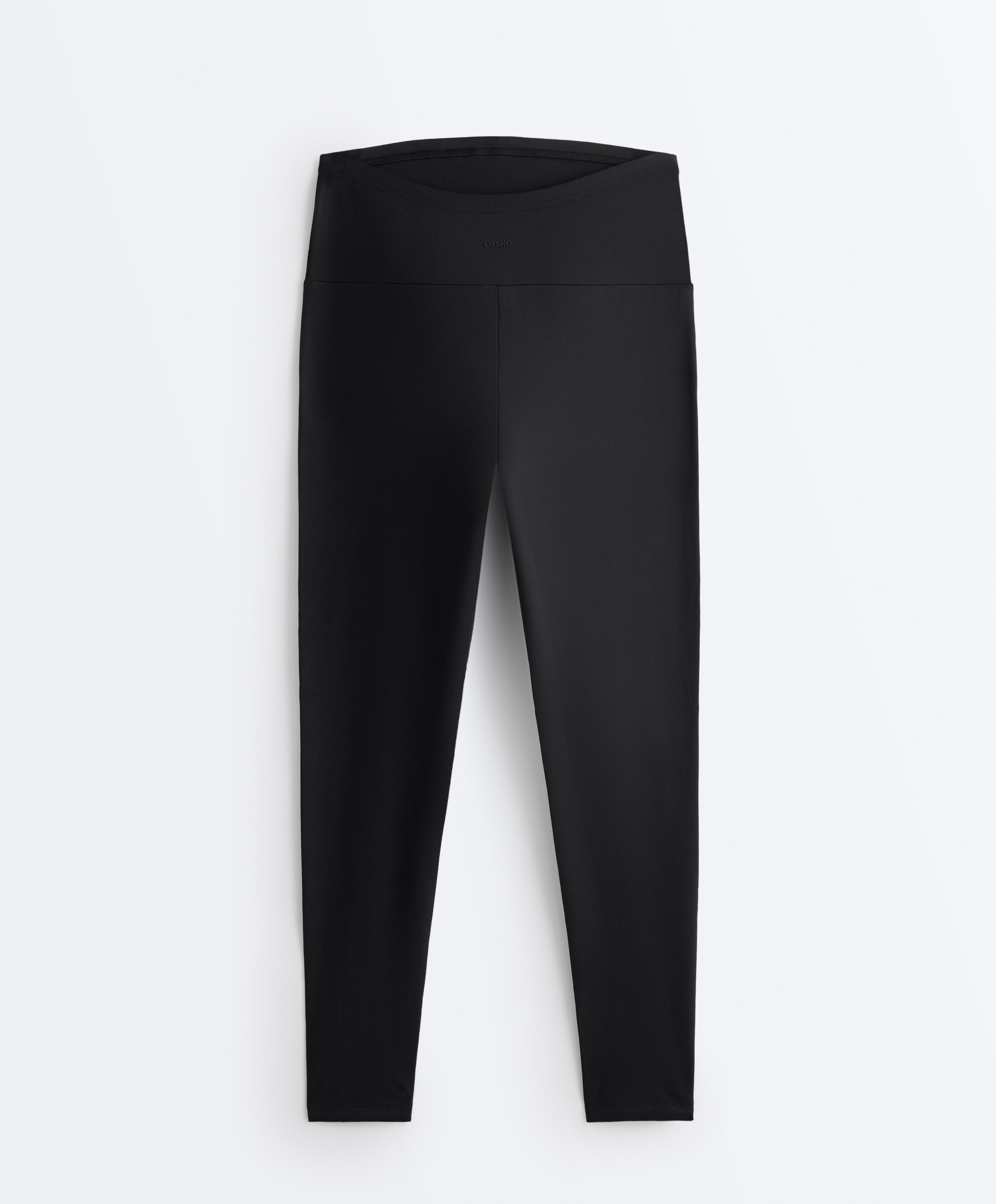 Comfortlux maternity leggings — BLACK