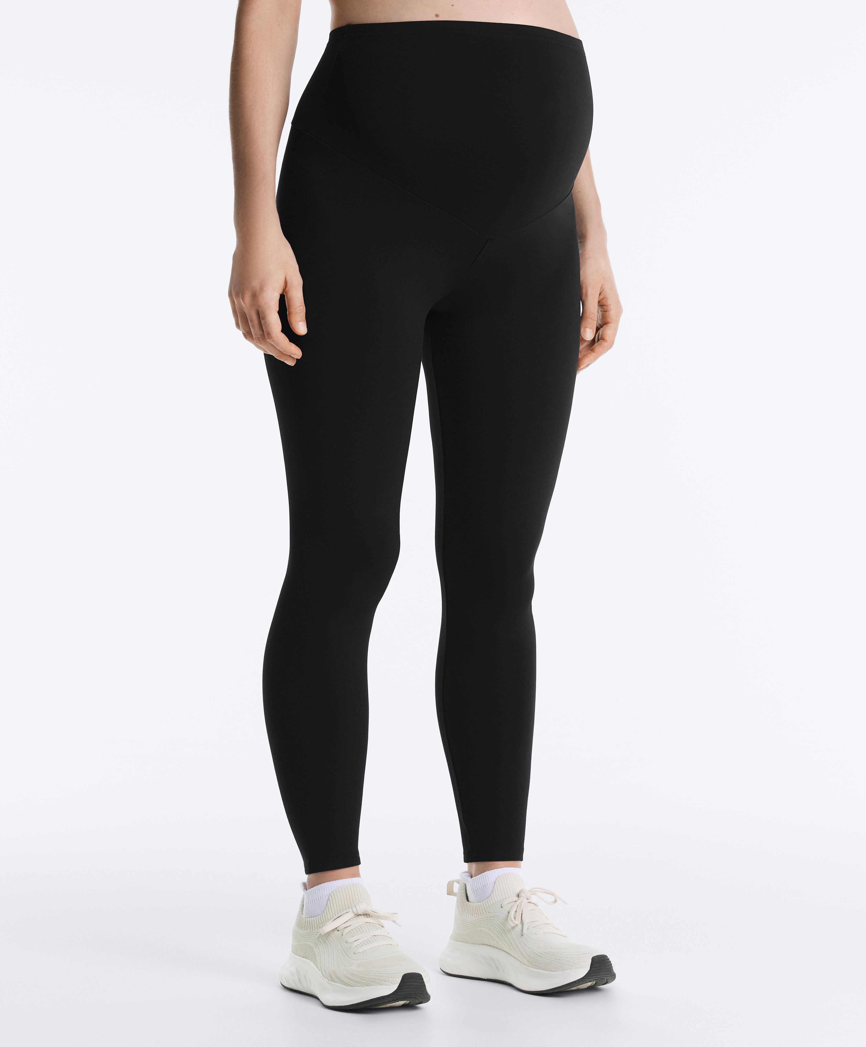 Comfortlux maternity leggings — BLACK