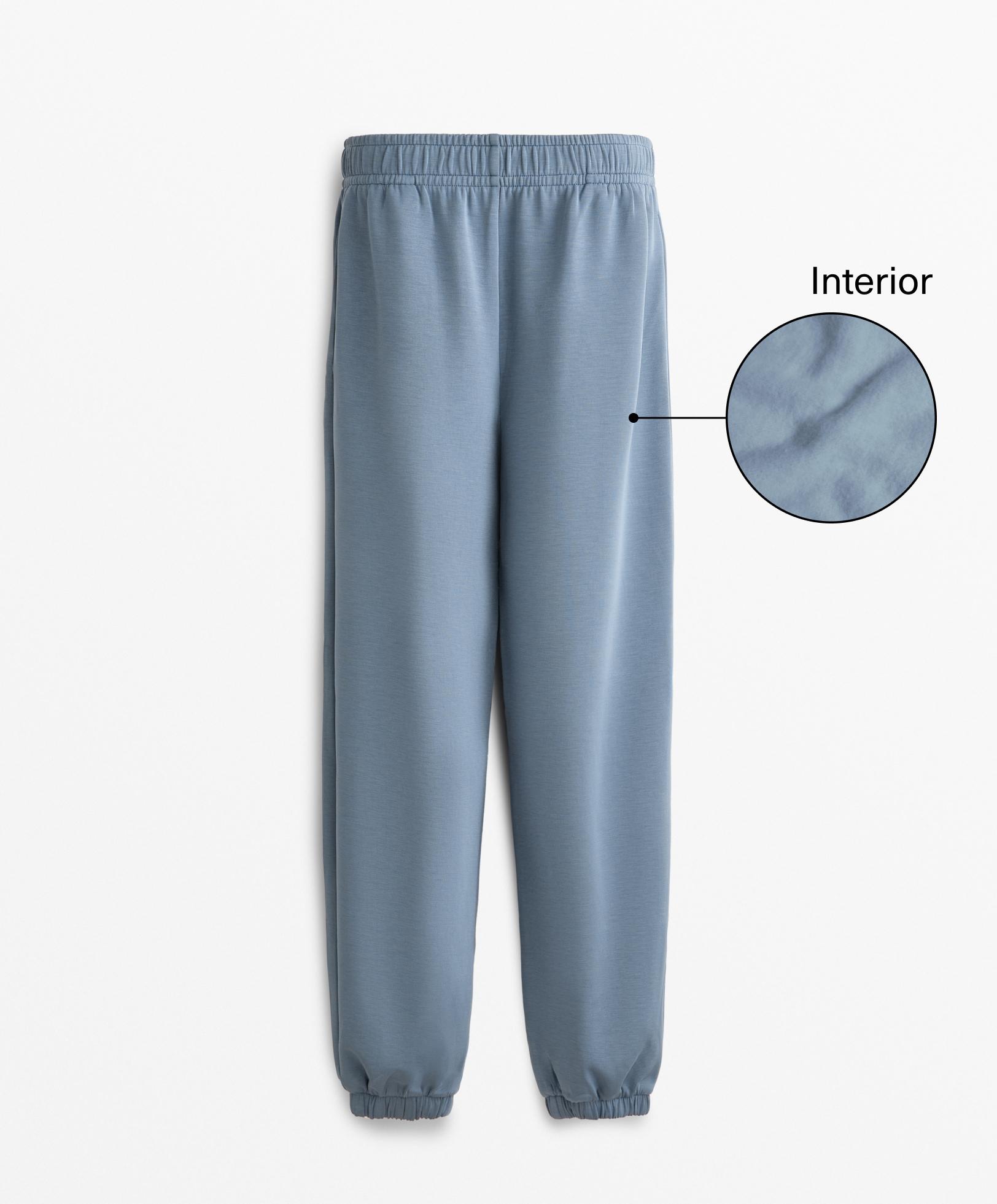 Pantalón jogger con modal brushed