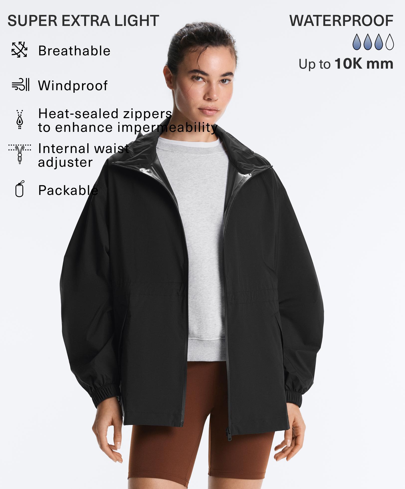 Casaco extraleve impermeável 10k Casaco extraleve impermeável 10k