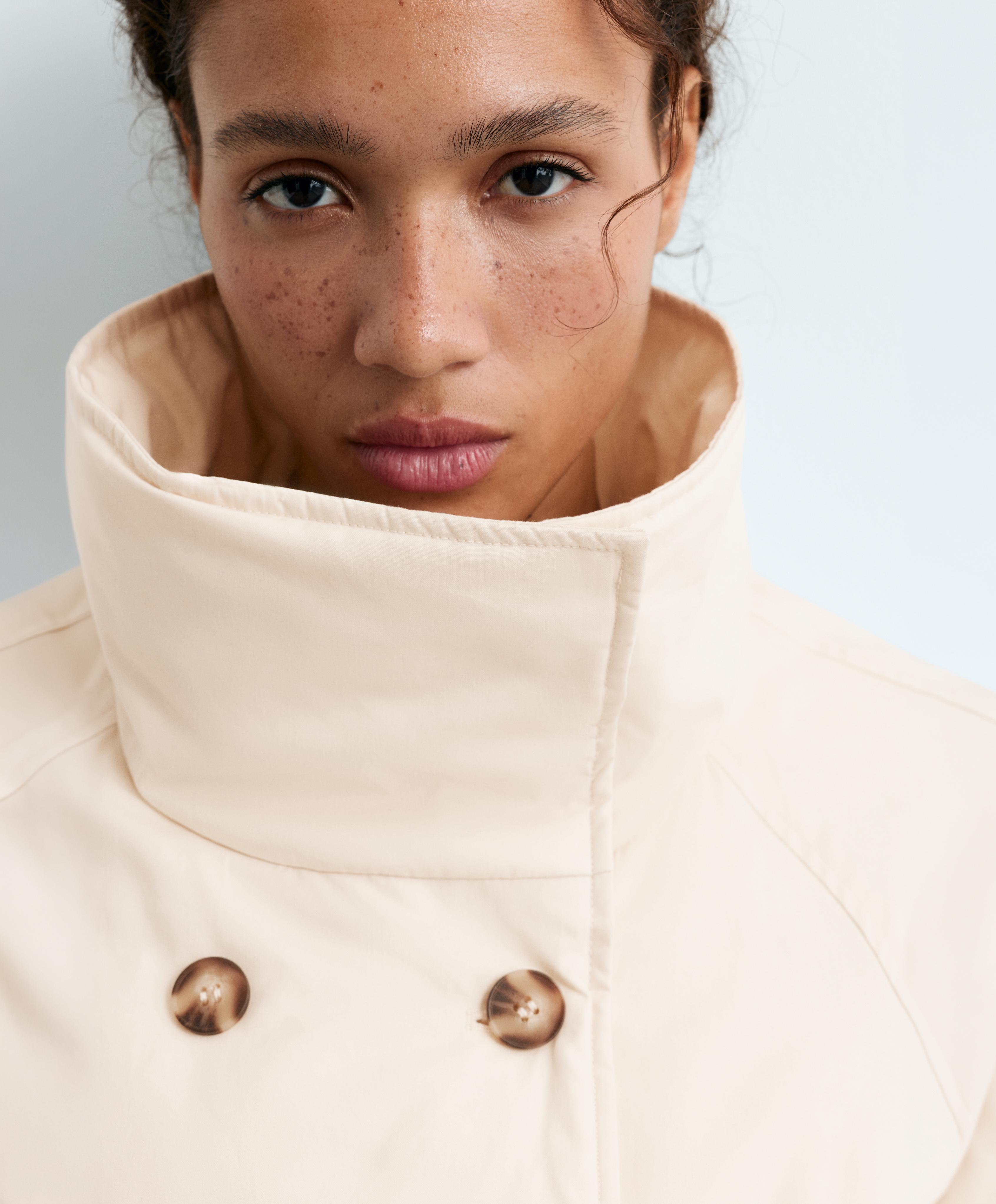 FELLEX® AEROGEL balloon padded short jacket — ECRU