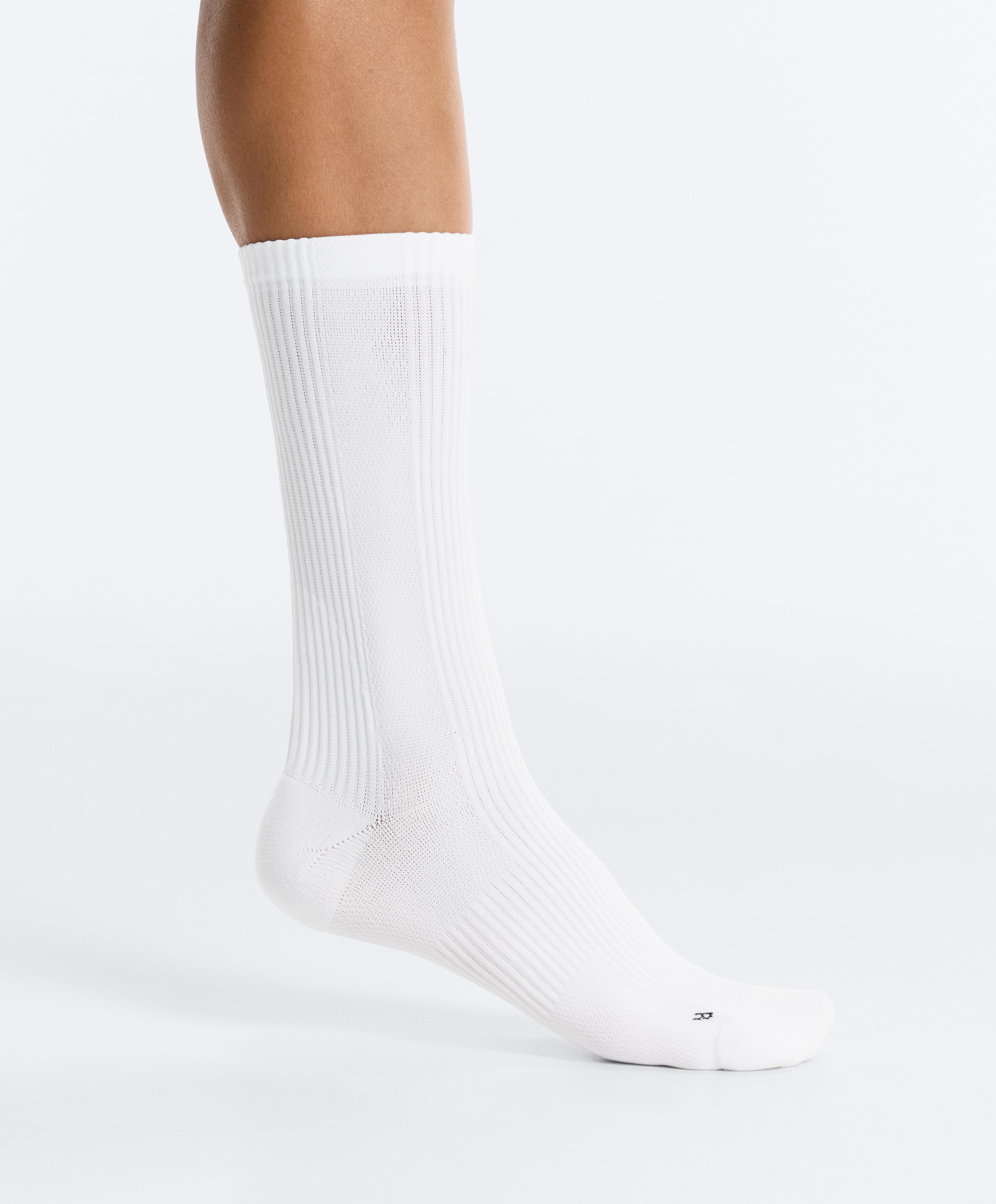 3 pairs of Classic polyamide blend sports socks — MID-GREY MELANGE