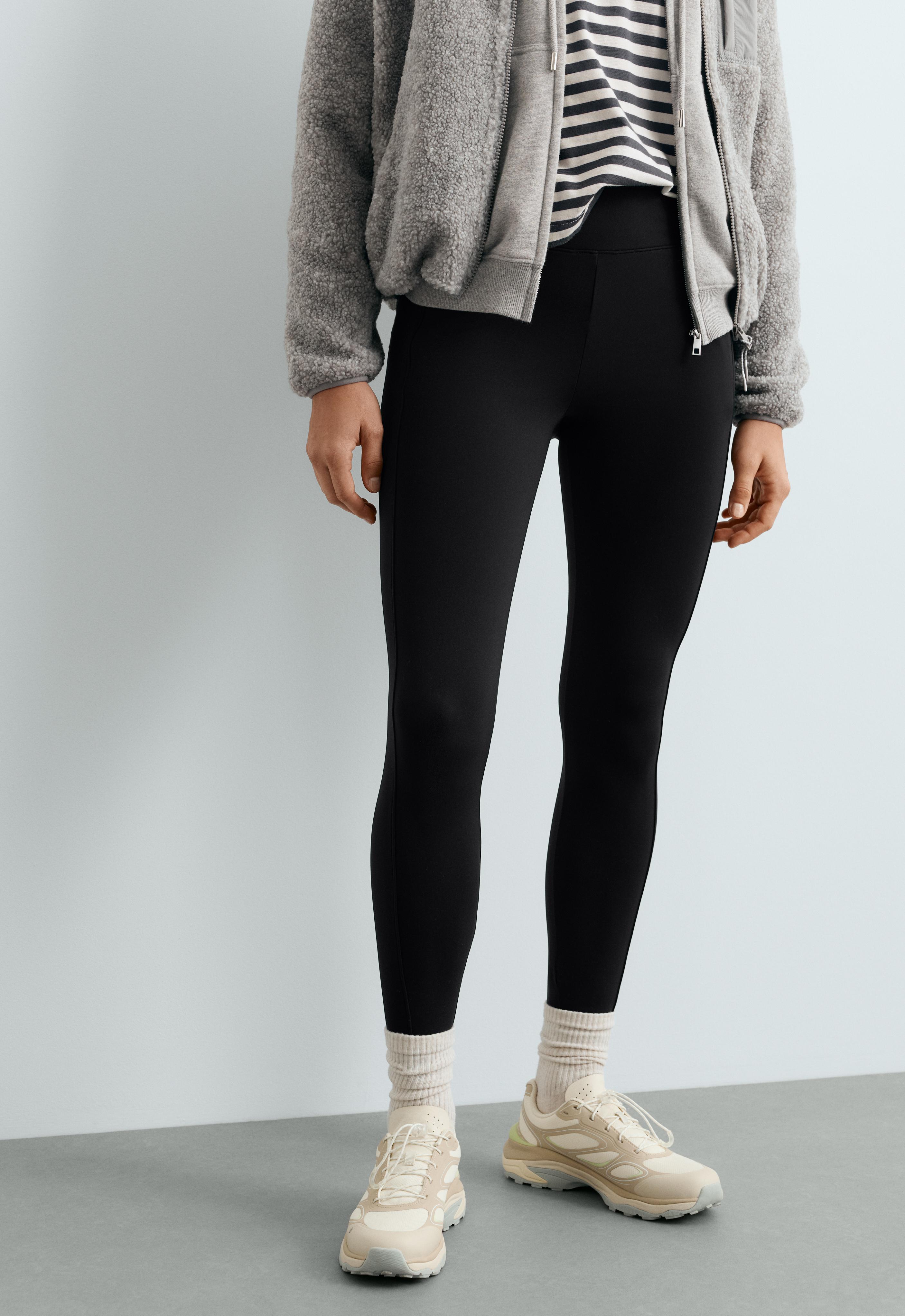 Enkel- legging High rise Warm met ritsen 70 cm Enkel- legging High rise Warm met ritsen 70 cm