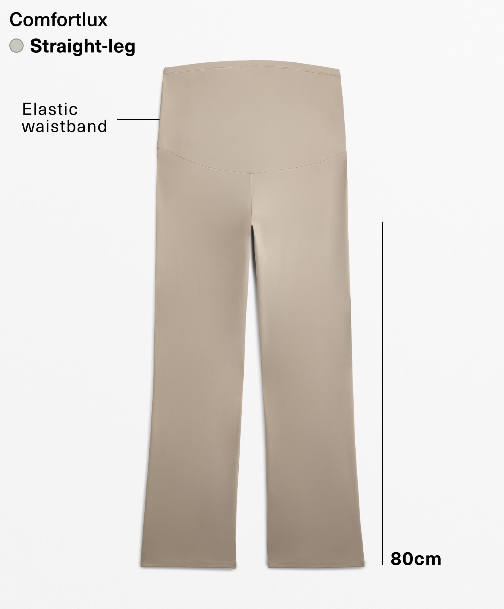 Maternity Comfortlux straight-leg trousers