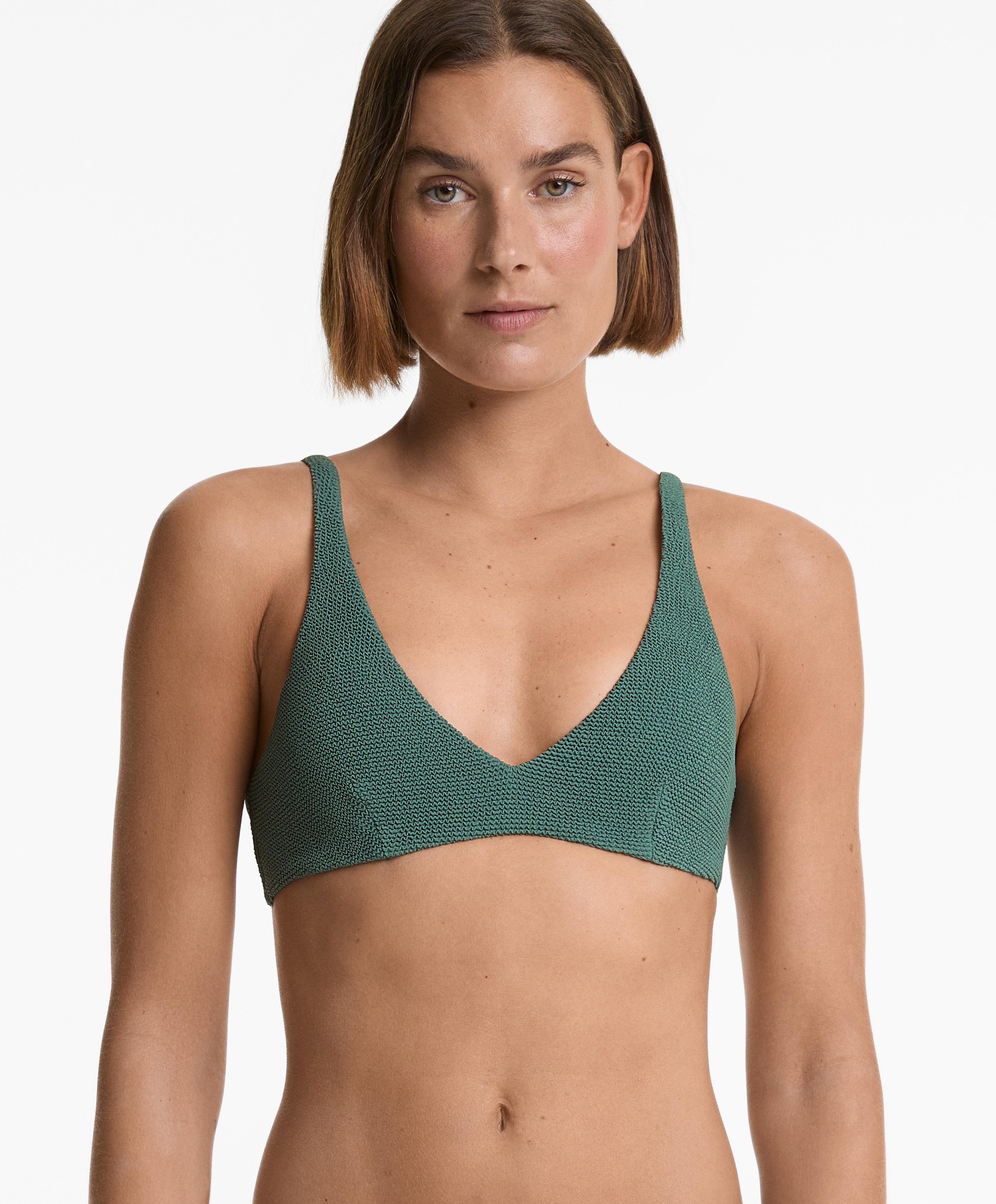 Halterneck crinkle bikini top Halterneck crinkle bikini top