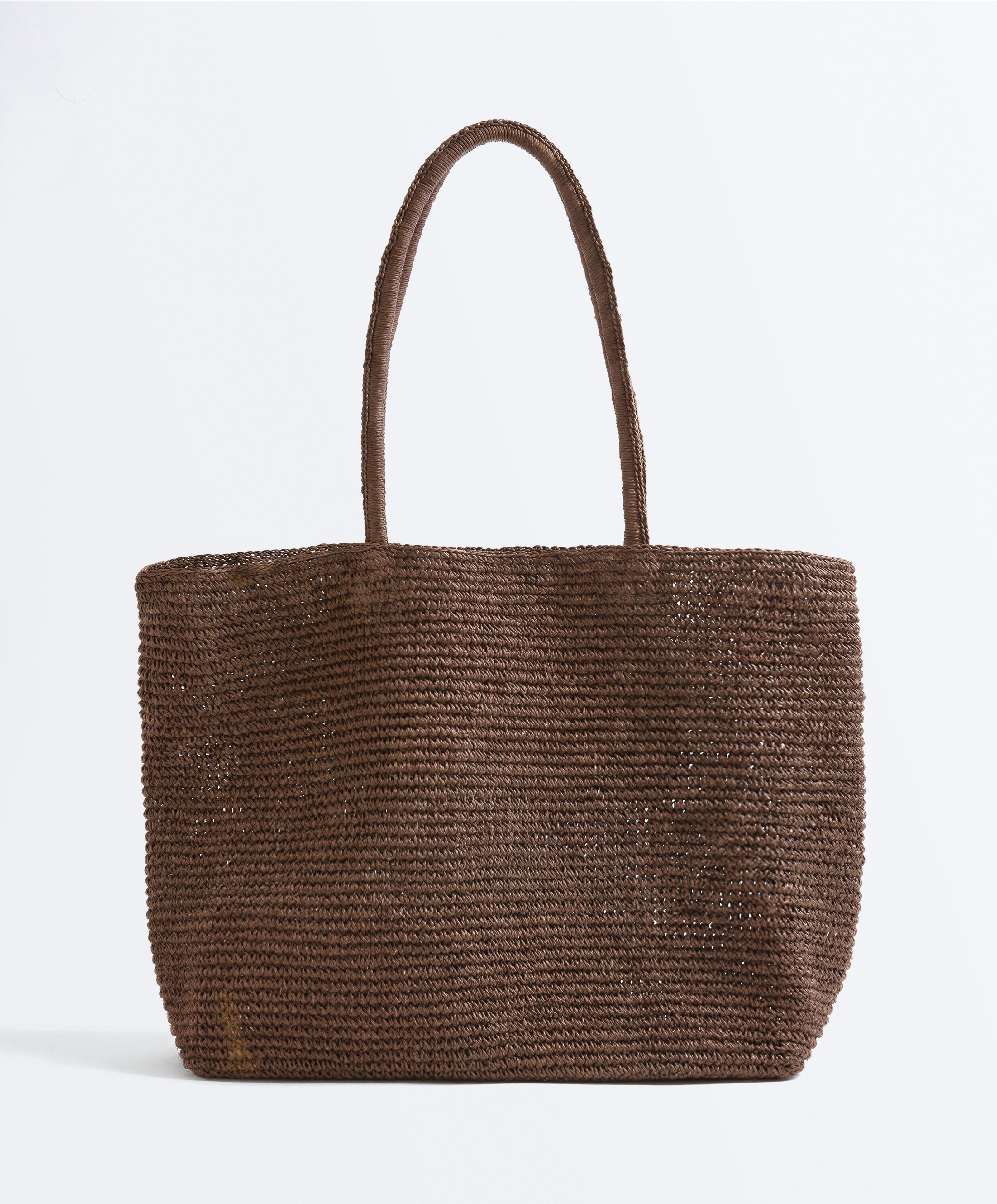 Woven paper shopper