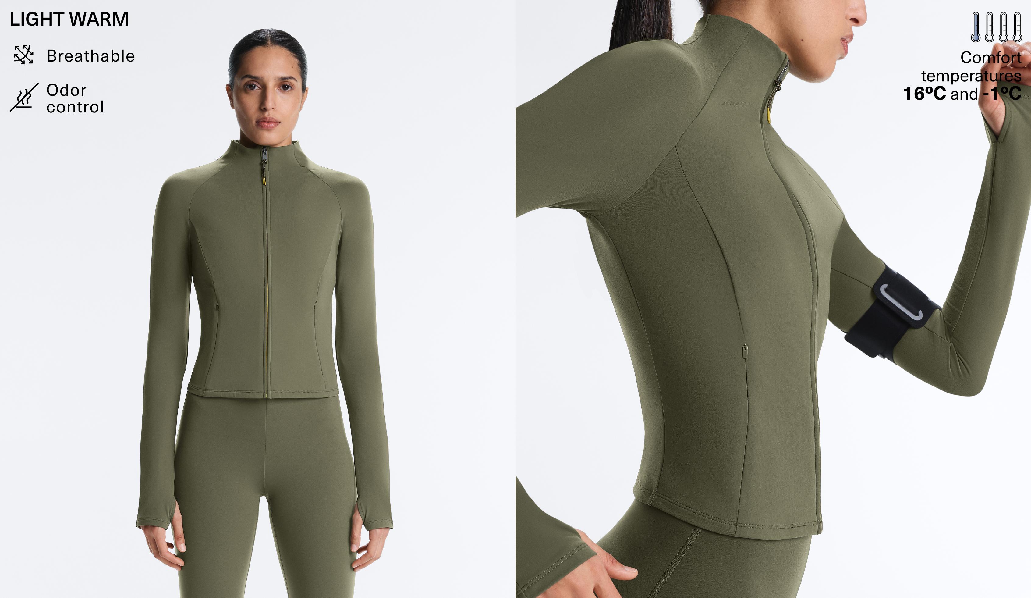 Light warm technical jacket Light warm technical jacket