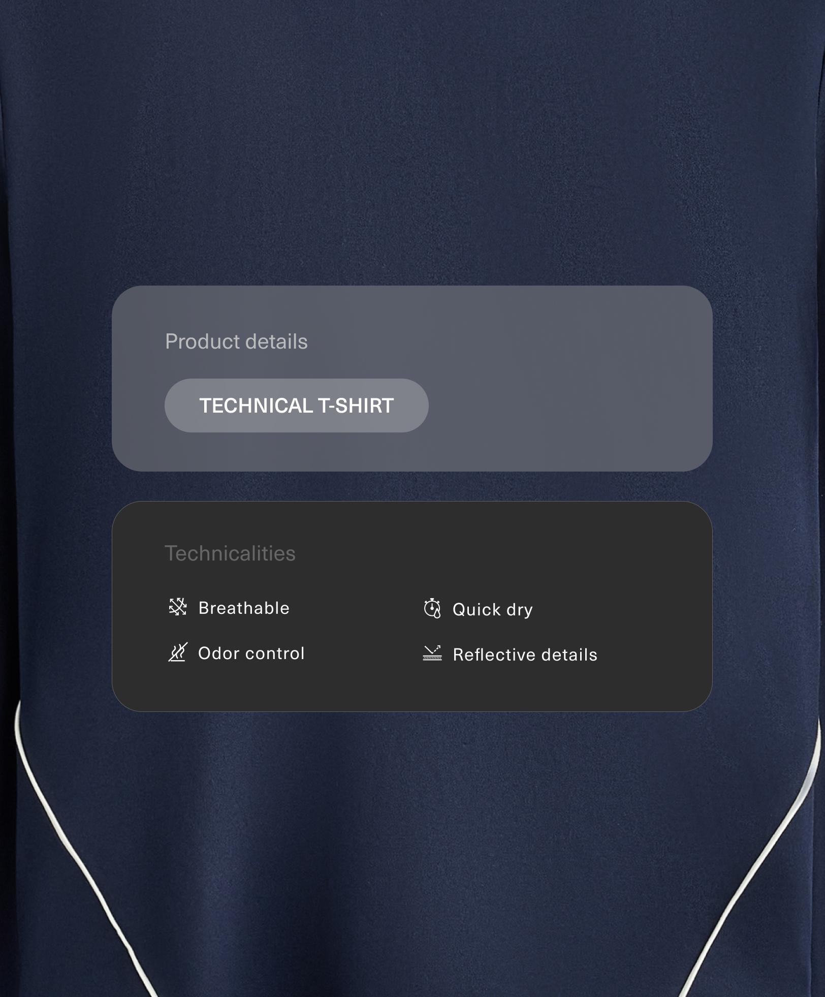 Technické tričko s dlouhými rukávy a lemováním