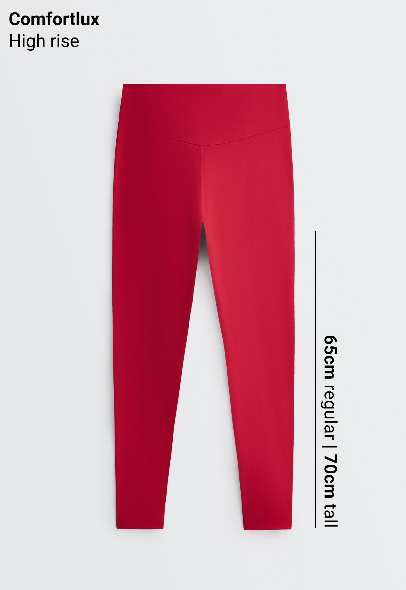 Comfortlux high-waisted ankle-length leggings