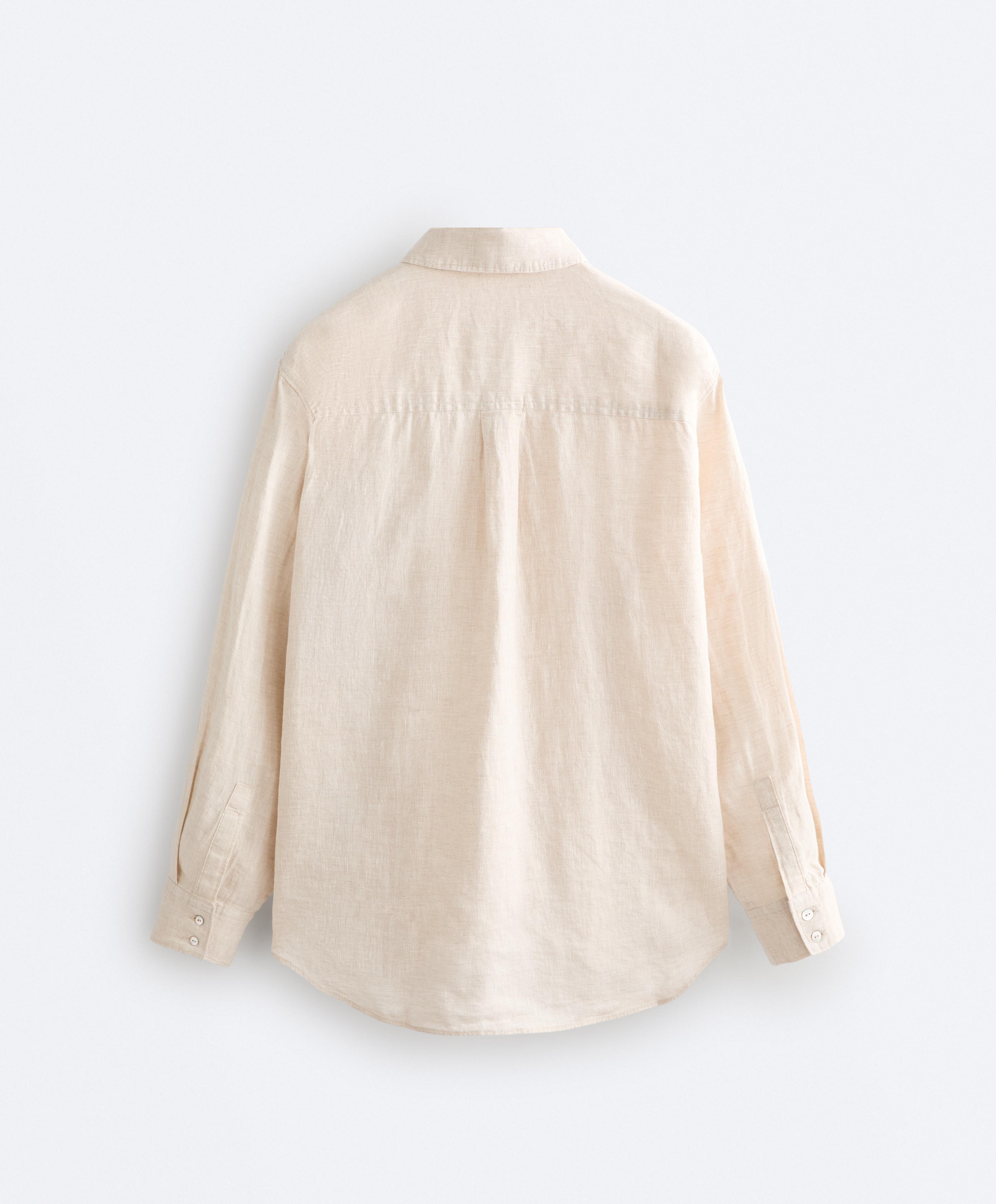 Chemise relaxed 100 % lin Chemise relaxed 100 % lin