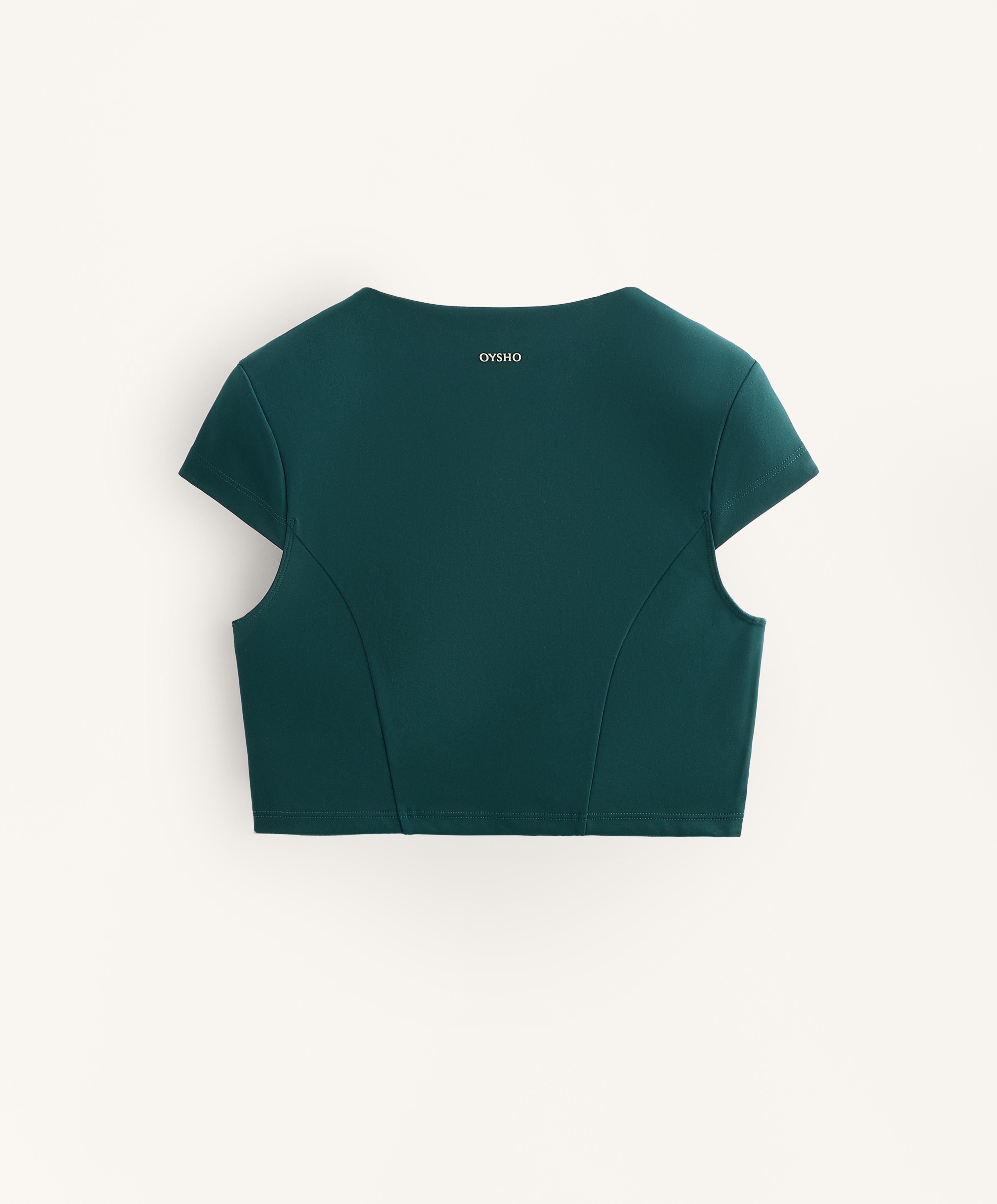 Tank top Compressive à manches courtes