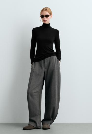T-shirt base layer rib — BLACK 1