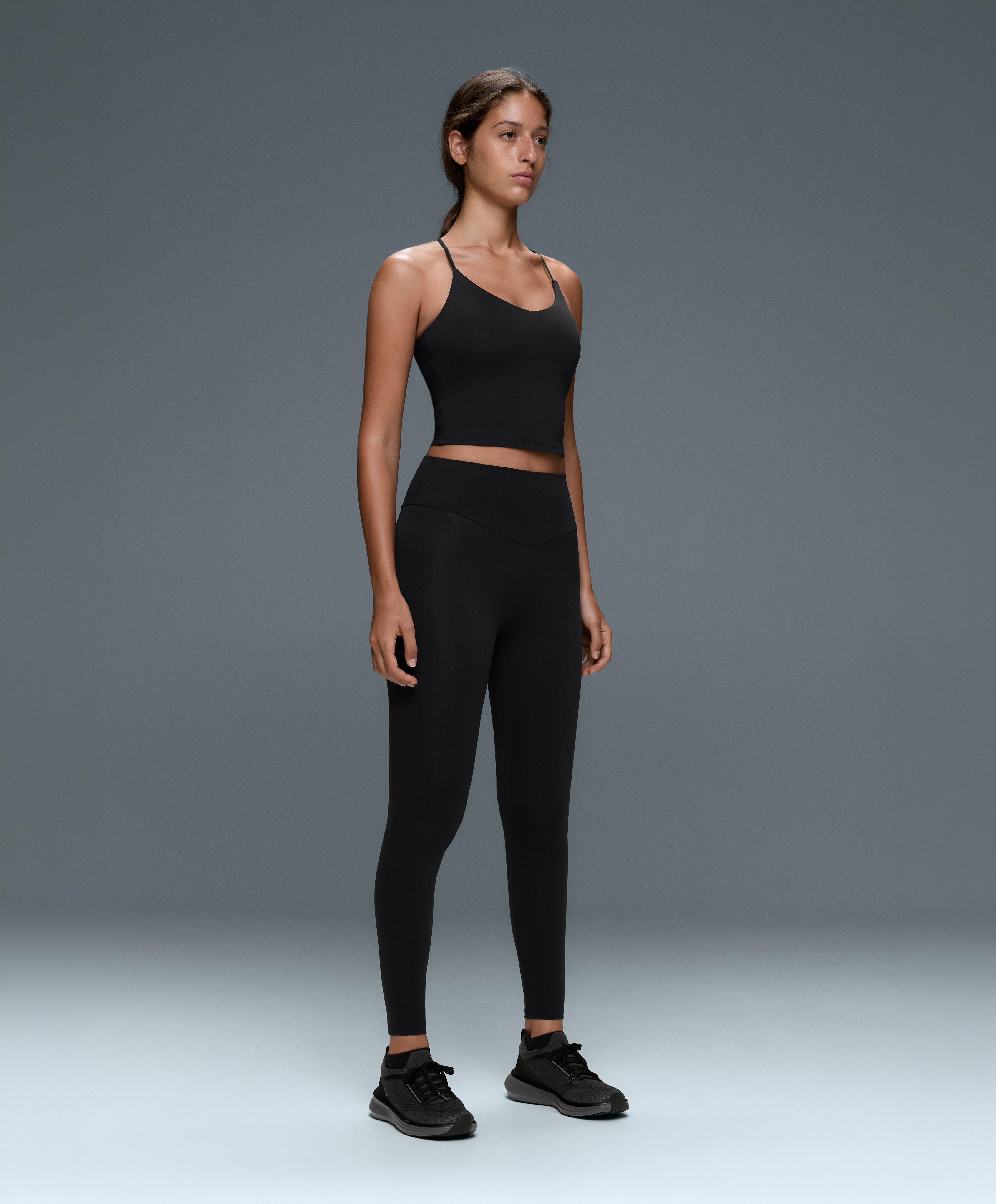 Comfortlux tank top with adjustable straps — BLACK