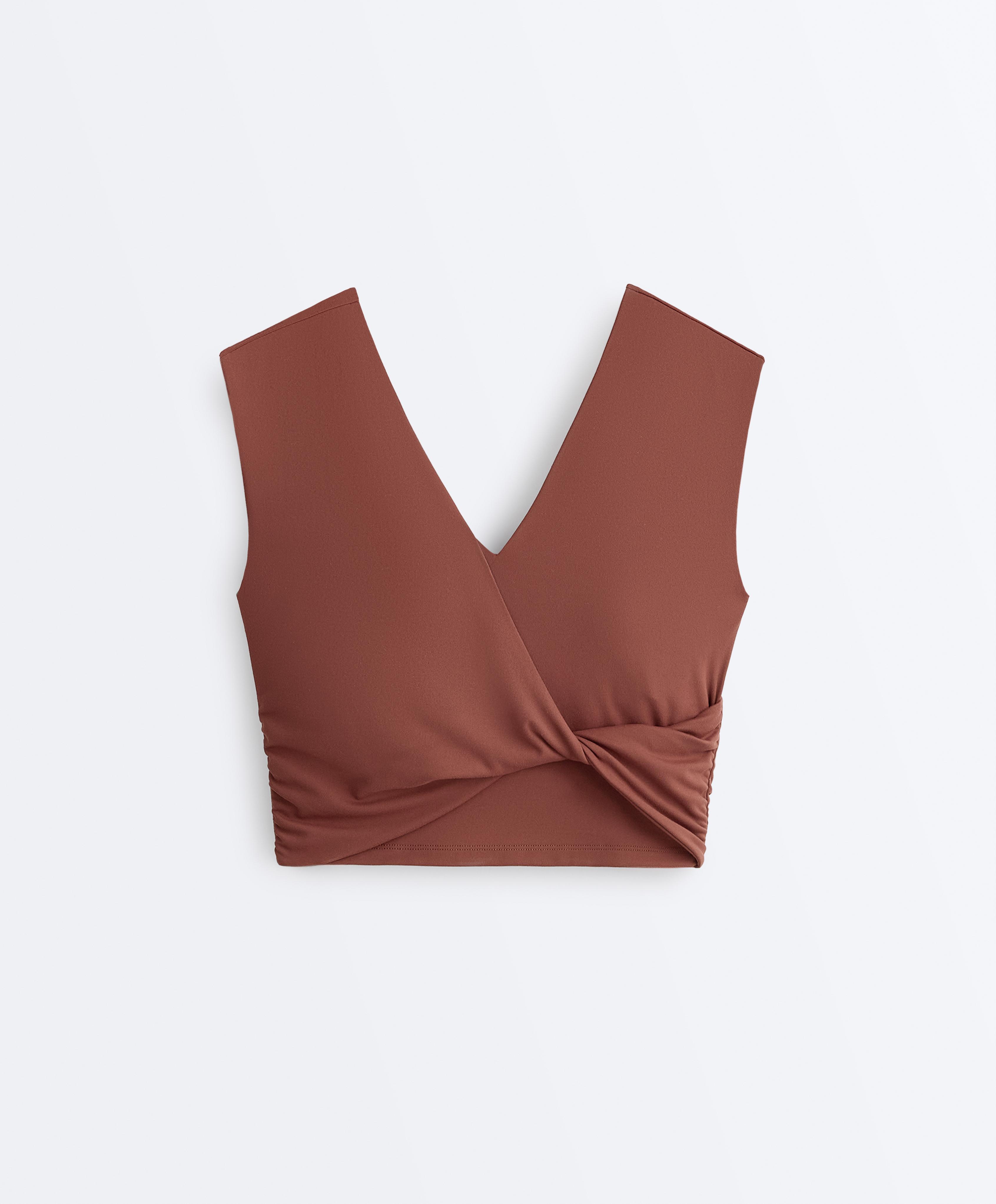 Crossover Comfortlux tank top — MAHOGANY