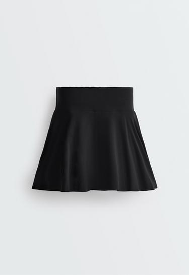 High rise Compressive skirt — BLACK 8