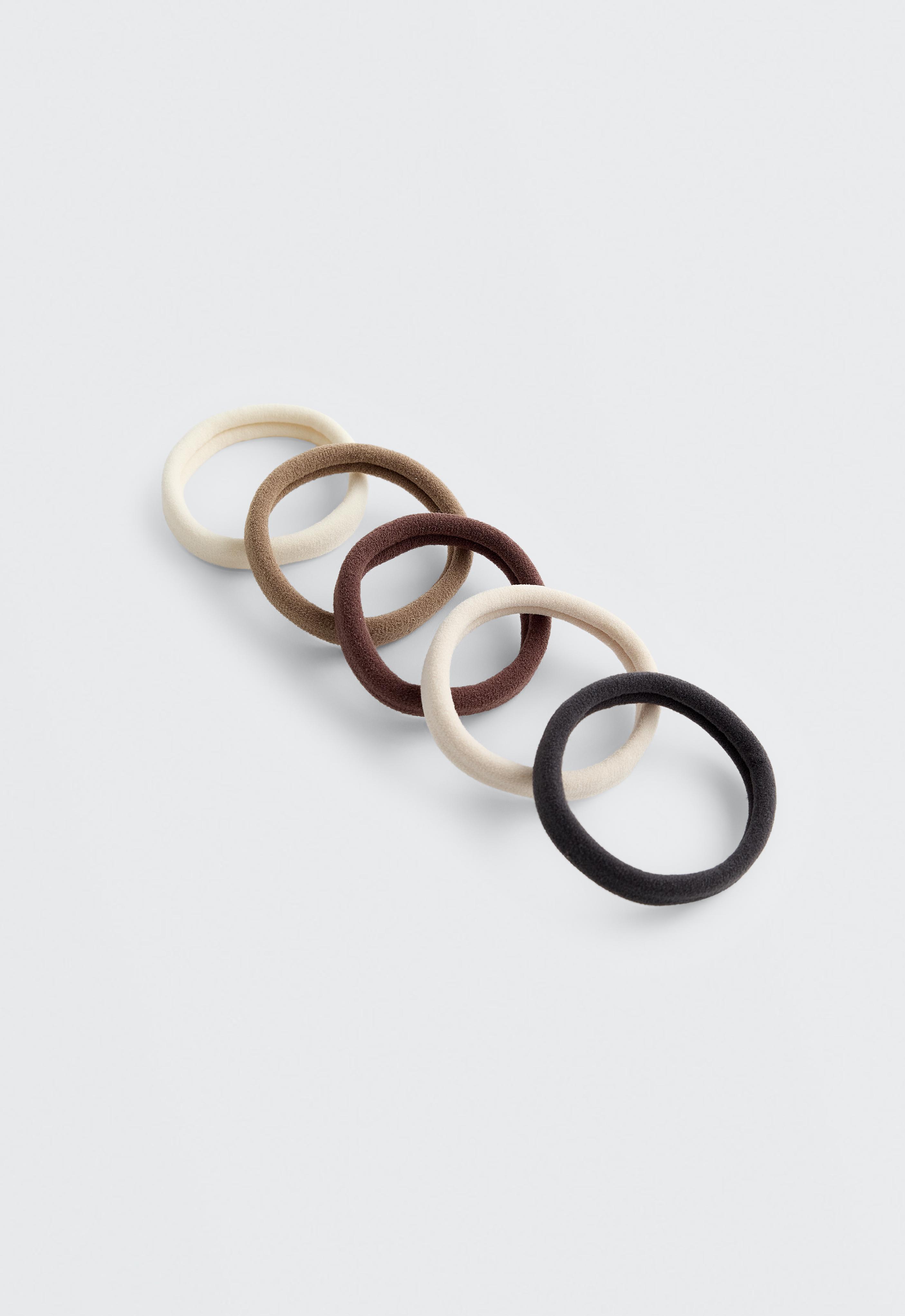 5 smooth hair ties 5 smooth hair ties