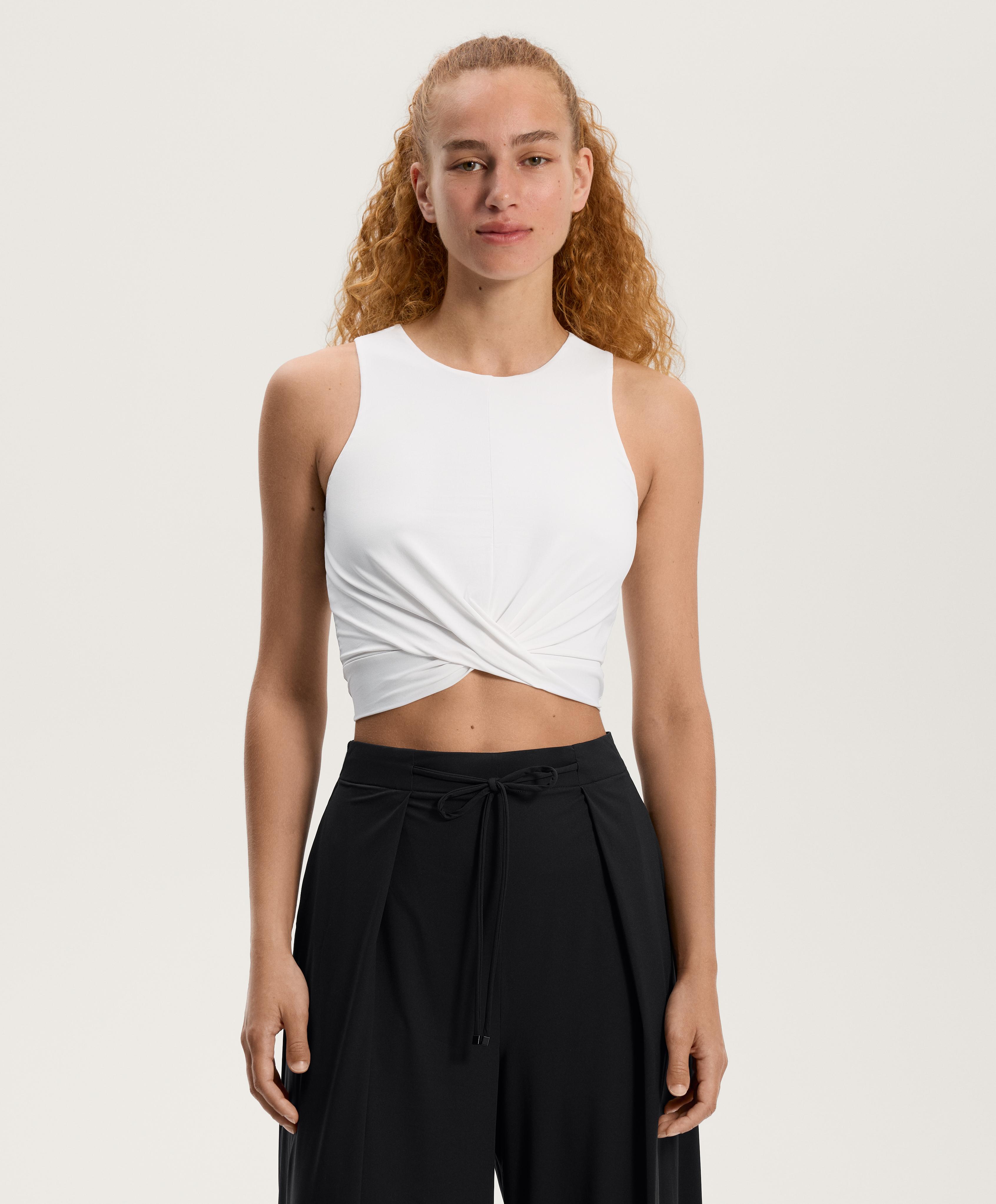 Crossover hem tank top - Sale