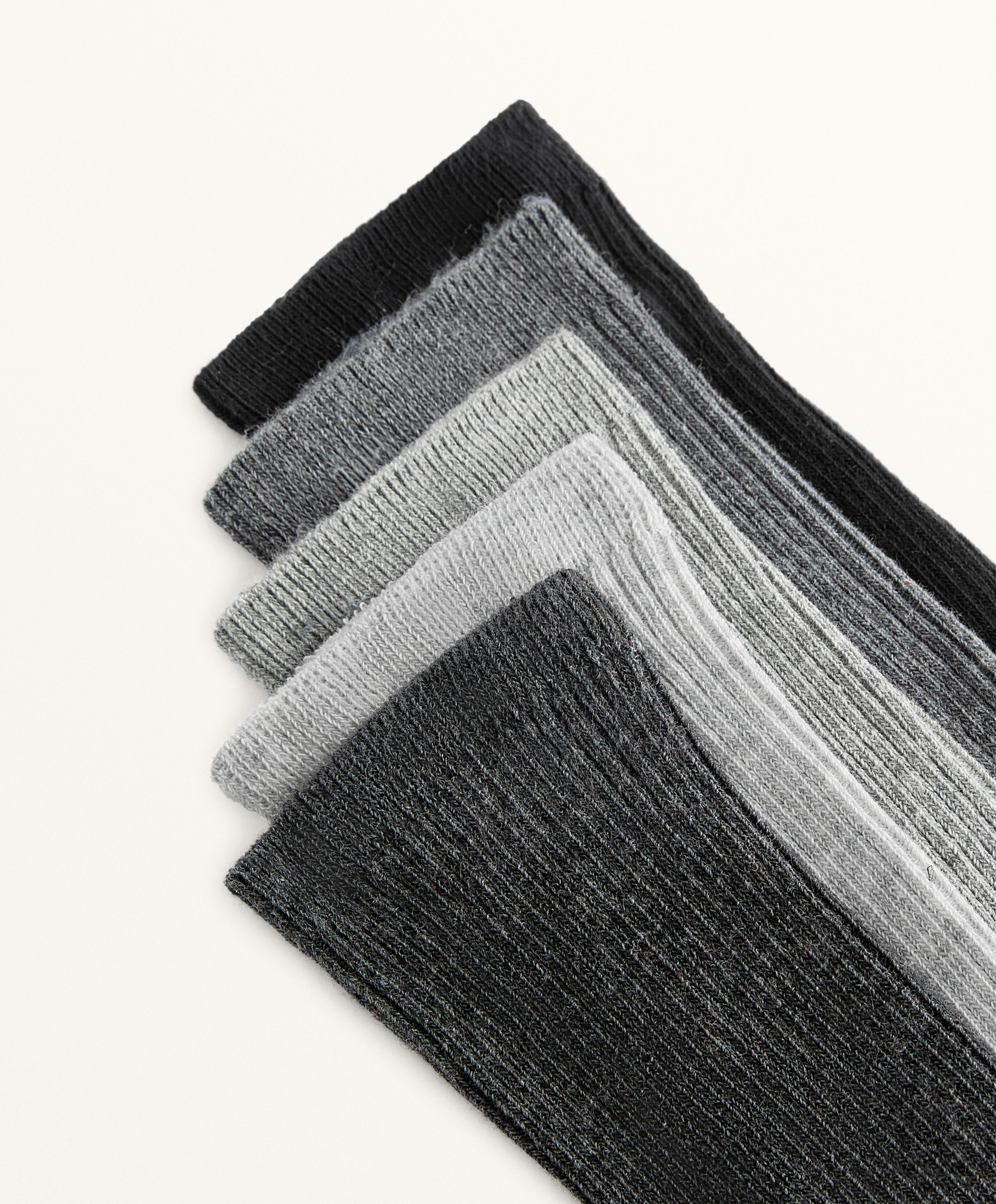 5 paia di calzini classici in misto cotone 5 paia di calzini classici in misto cotone