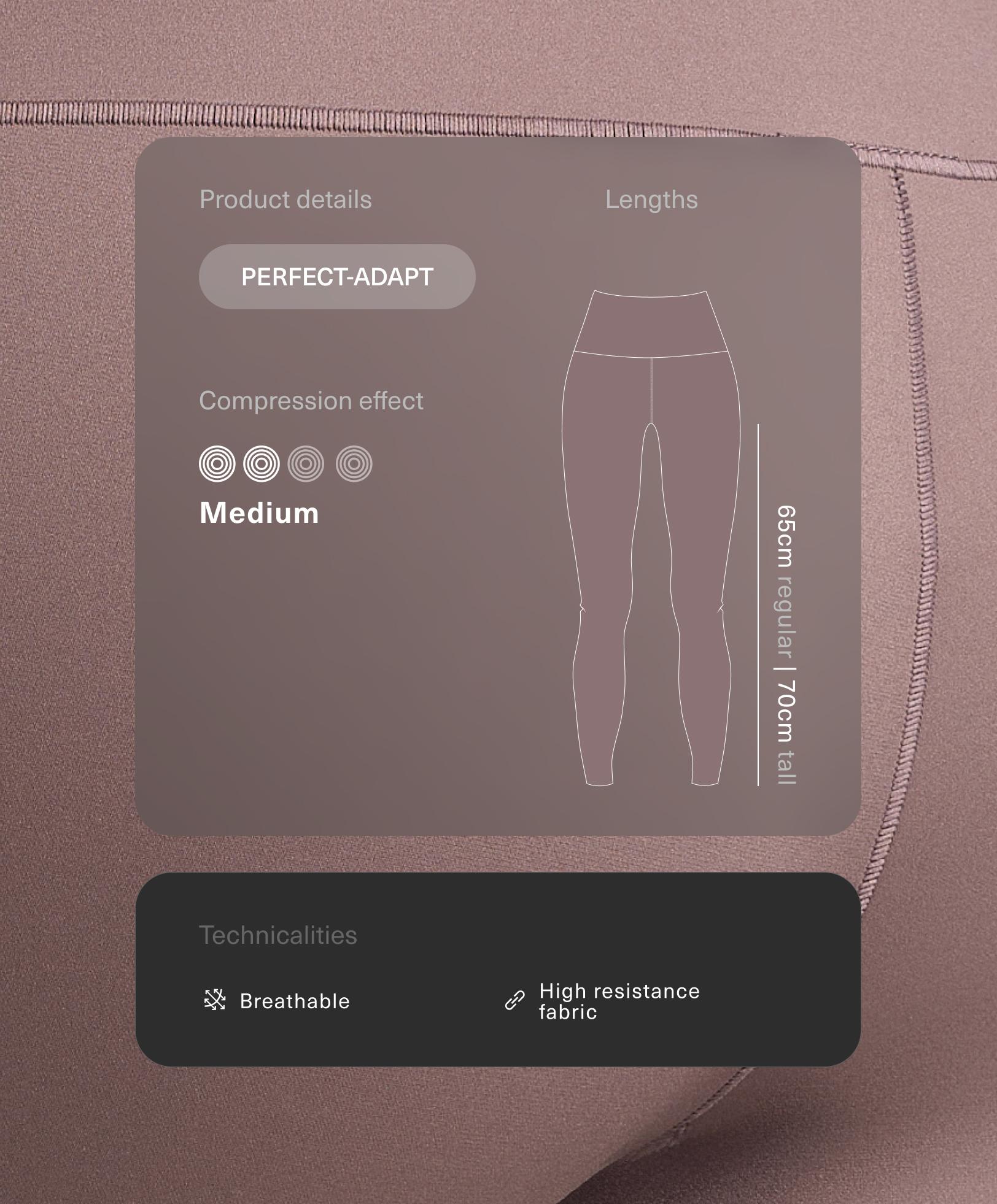 Perfect-adapt high-rise ankle-length leggings Perfect-adapt high-rise ankle-length leggings