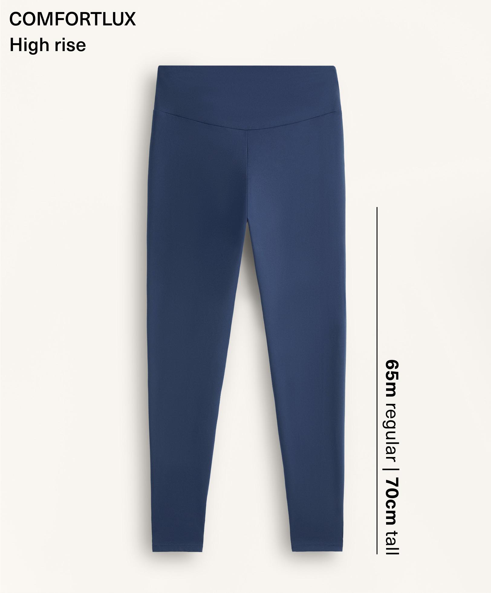Leggings pelo tornozelo high rise Comfortlux