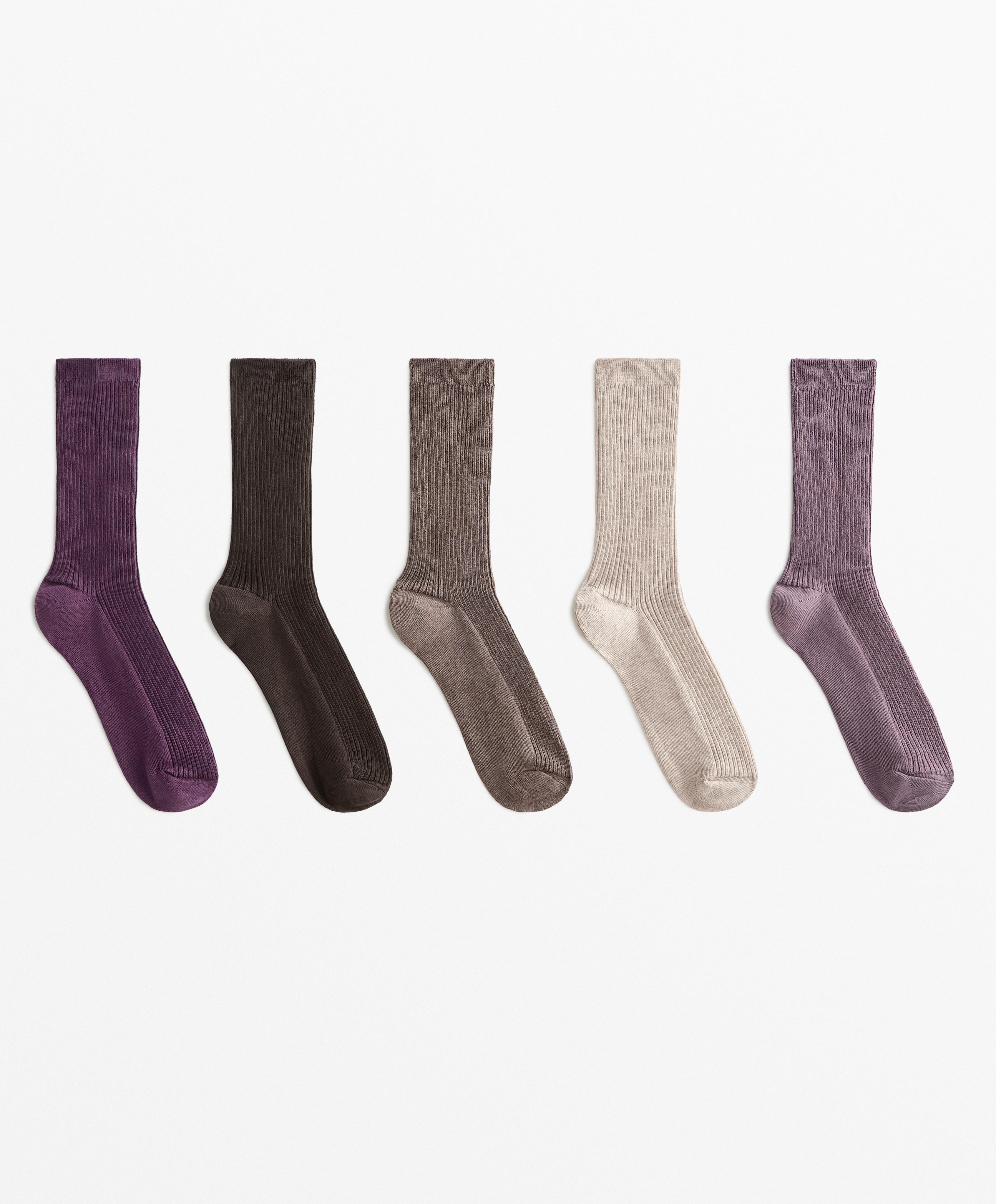 5 pairs of cotton blend classic socks