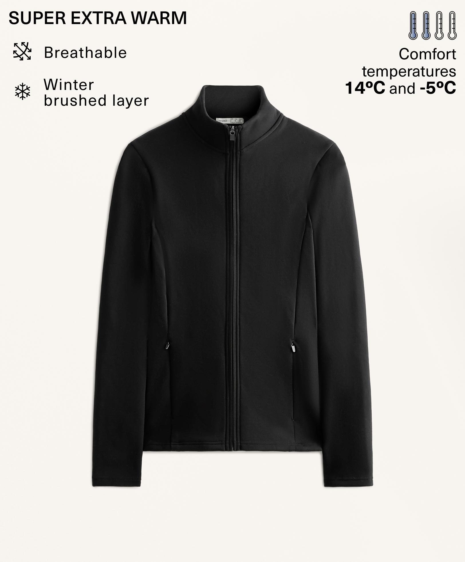 Chaqueta técnica larga seamless super extra Warm