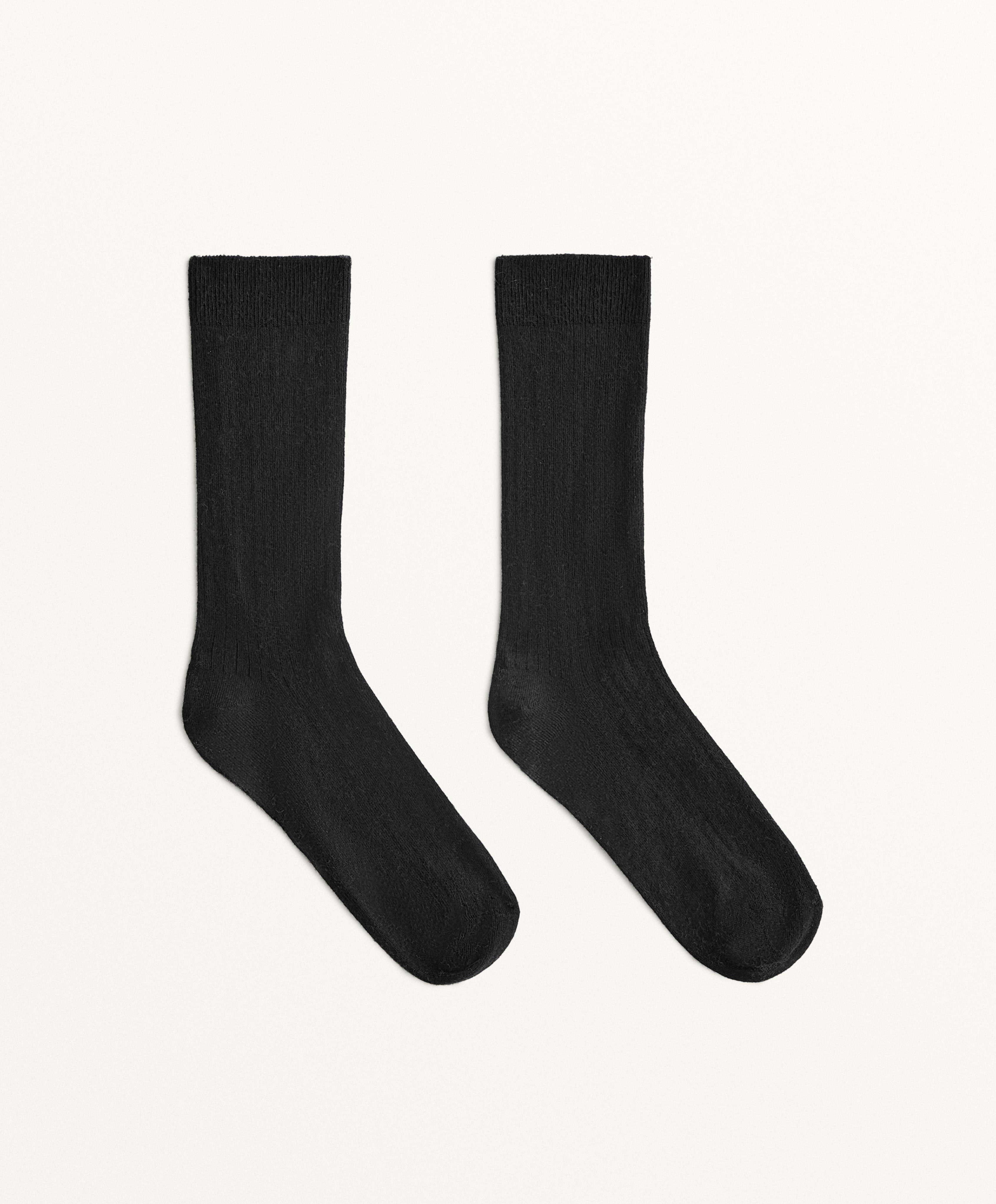 Meias classic em mistura de modal e 13% cashmere