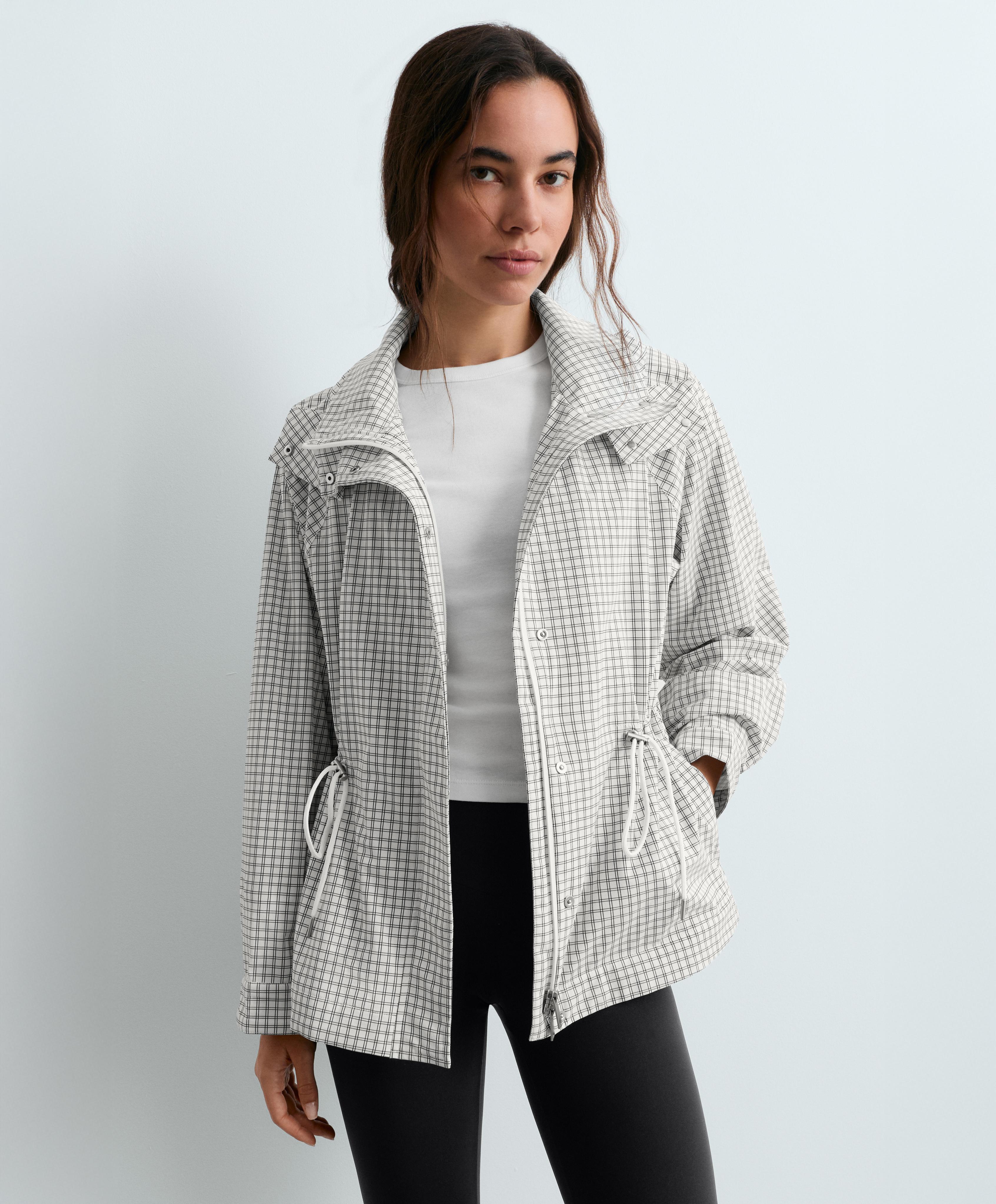 Extra lightweight 10k waterproof jacket — PALE ECRU
