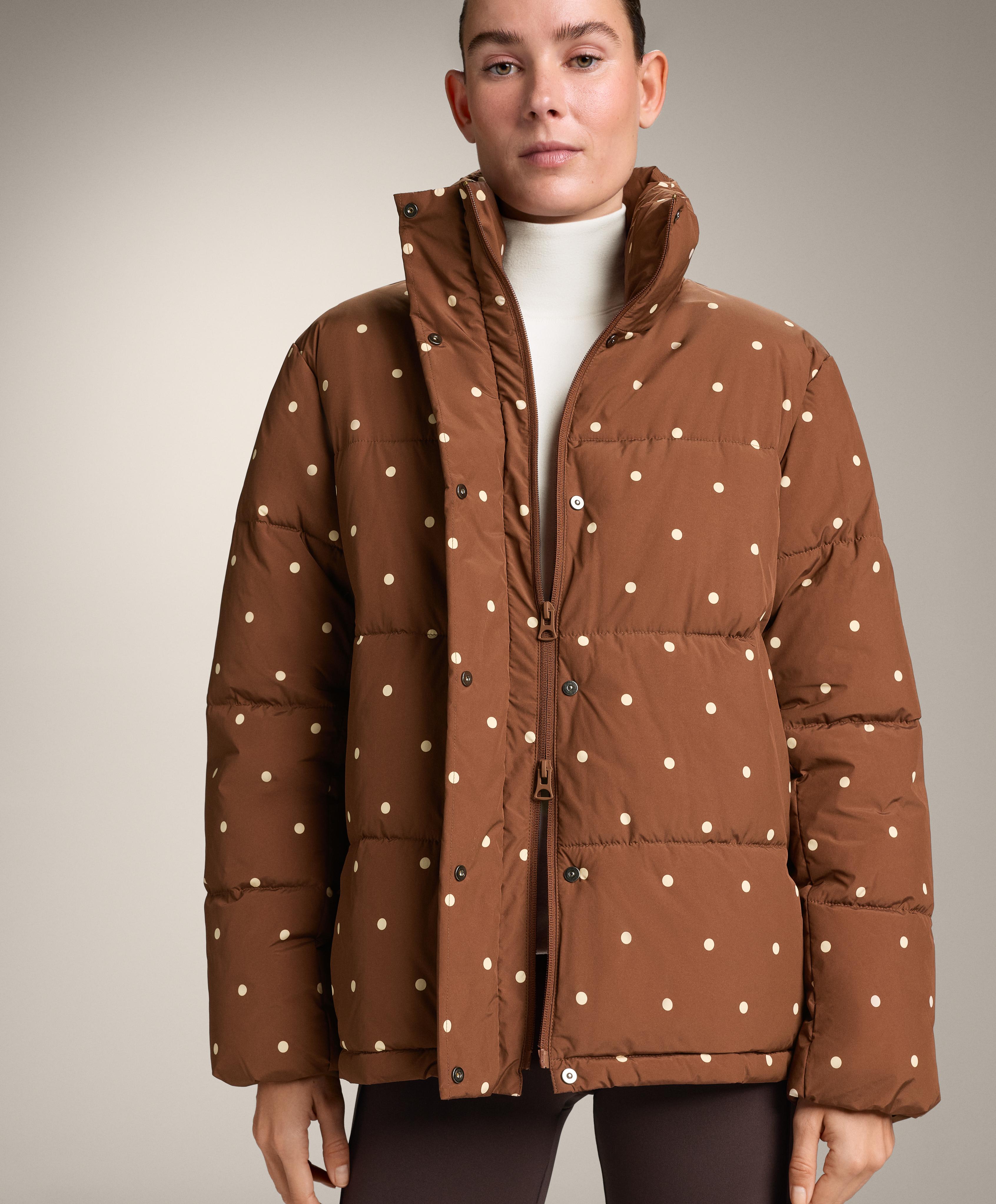Primaloft® water-repellent padded jacket — DARK BRICK