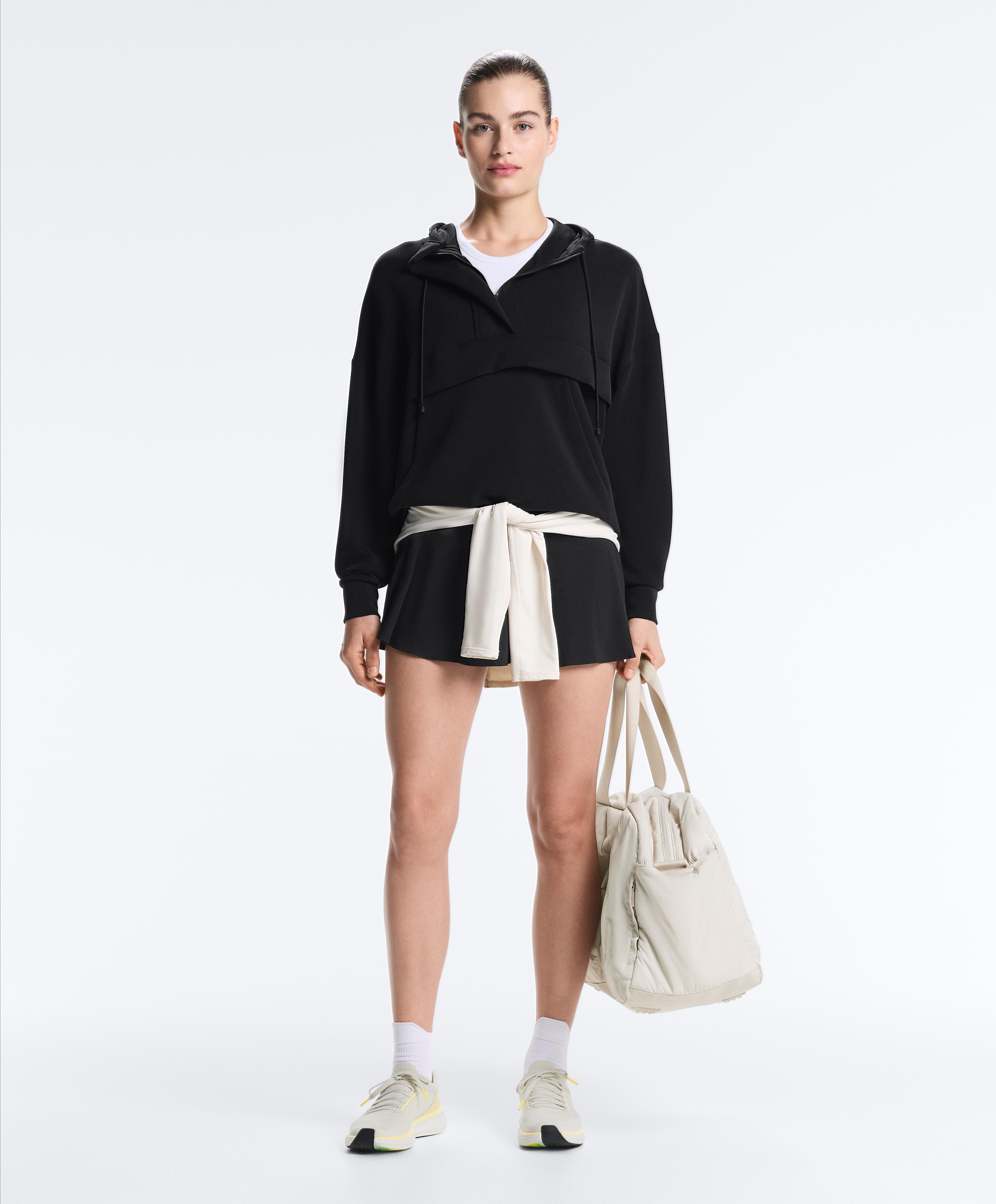 High rise Compressive skirt — BLACK