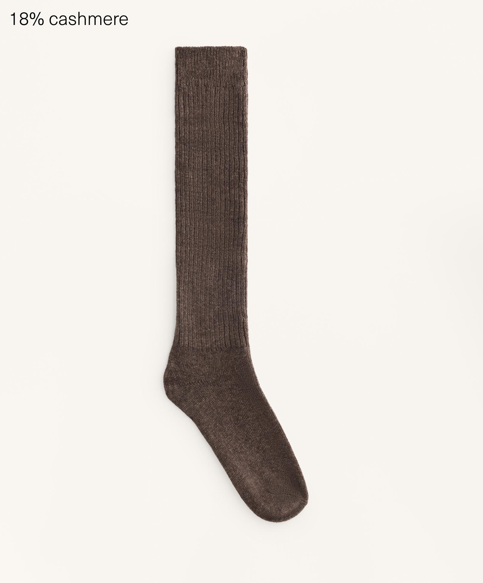Calcetines altos 18% cashmere 13% lana Calcetines altos 18% cashmere 13% lana