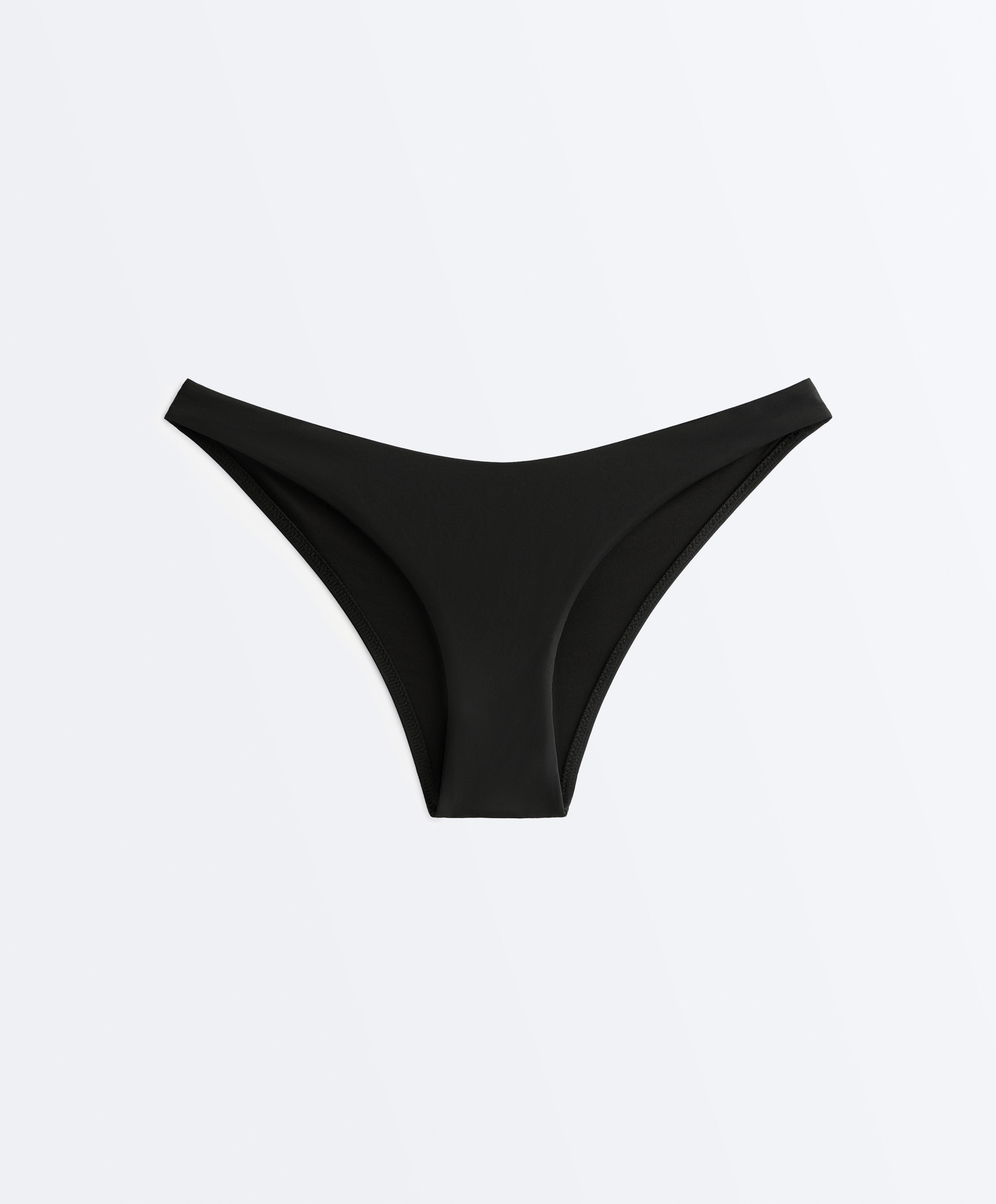 Culotte de bikini couvrante coupe en U