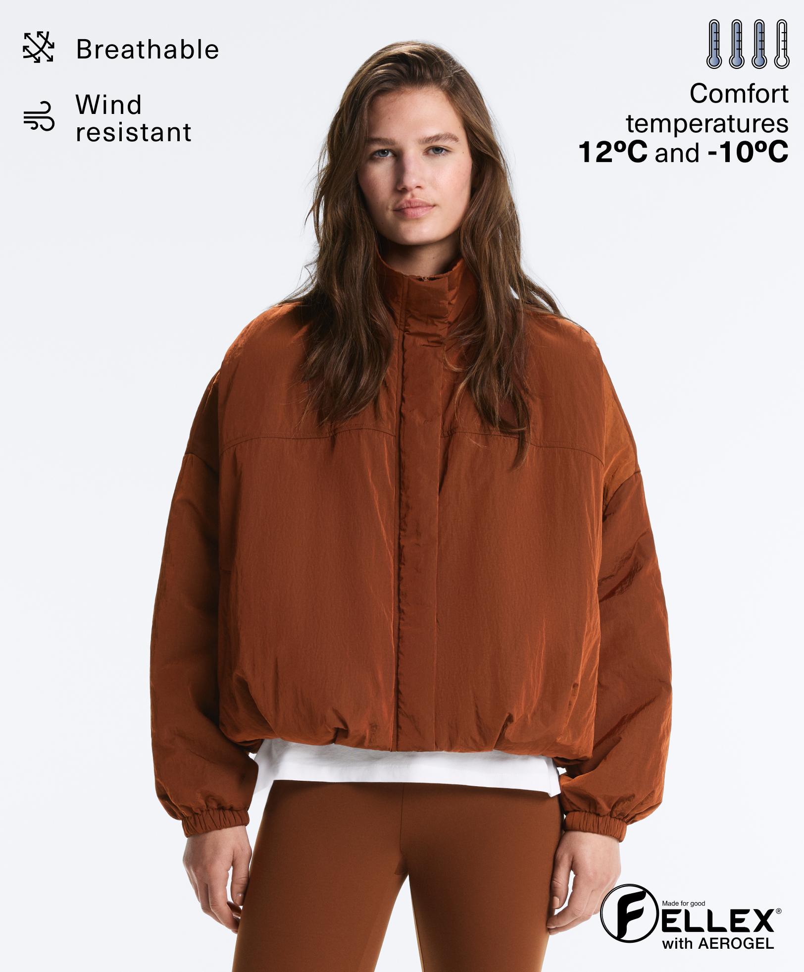 FELLEX® AEROGEL short padded jacket FELLEX® AEROGEL short padded jacket