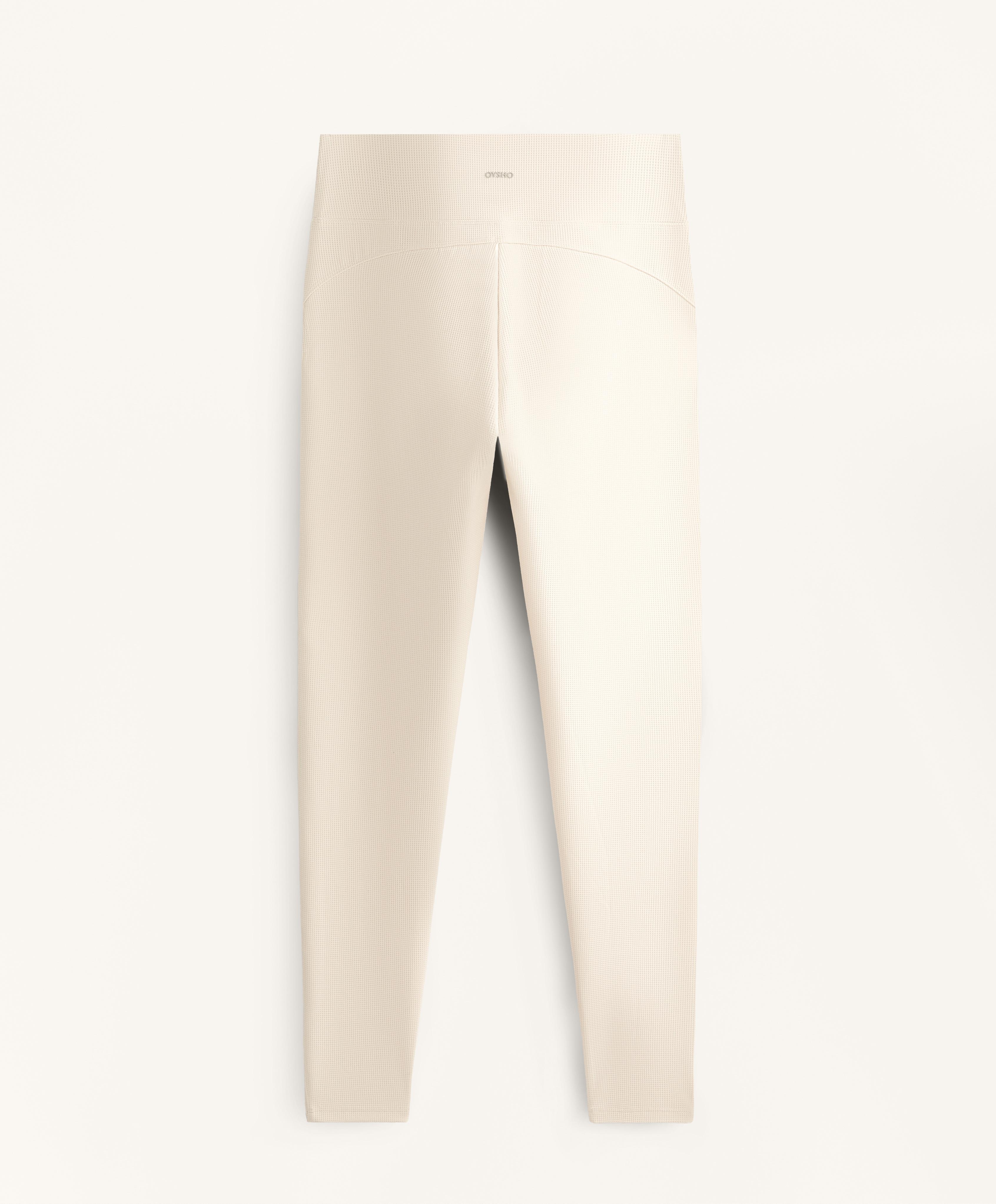 Leggings high rise Waffle 65 cm