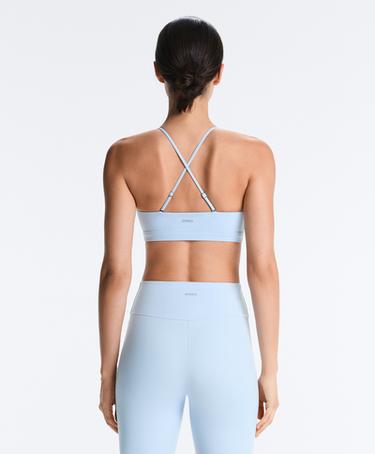 Low-support strap Comfortlux sports bra — SKY BLUE 1