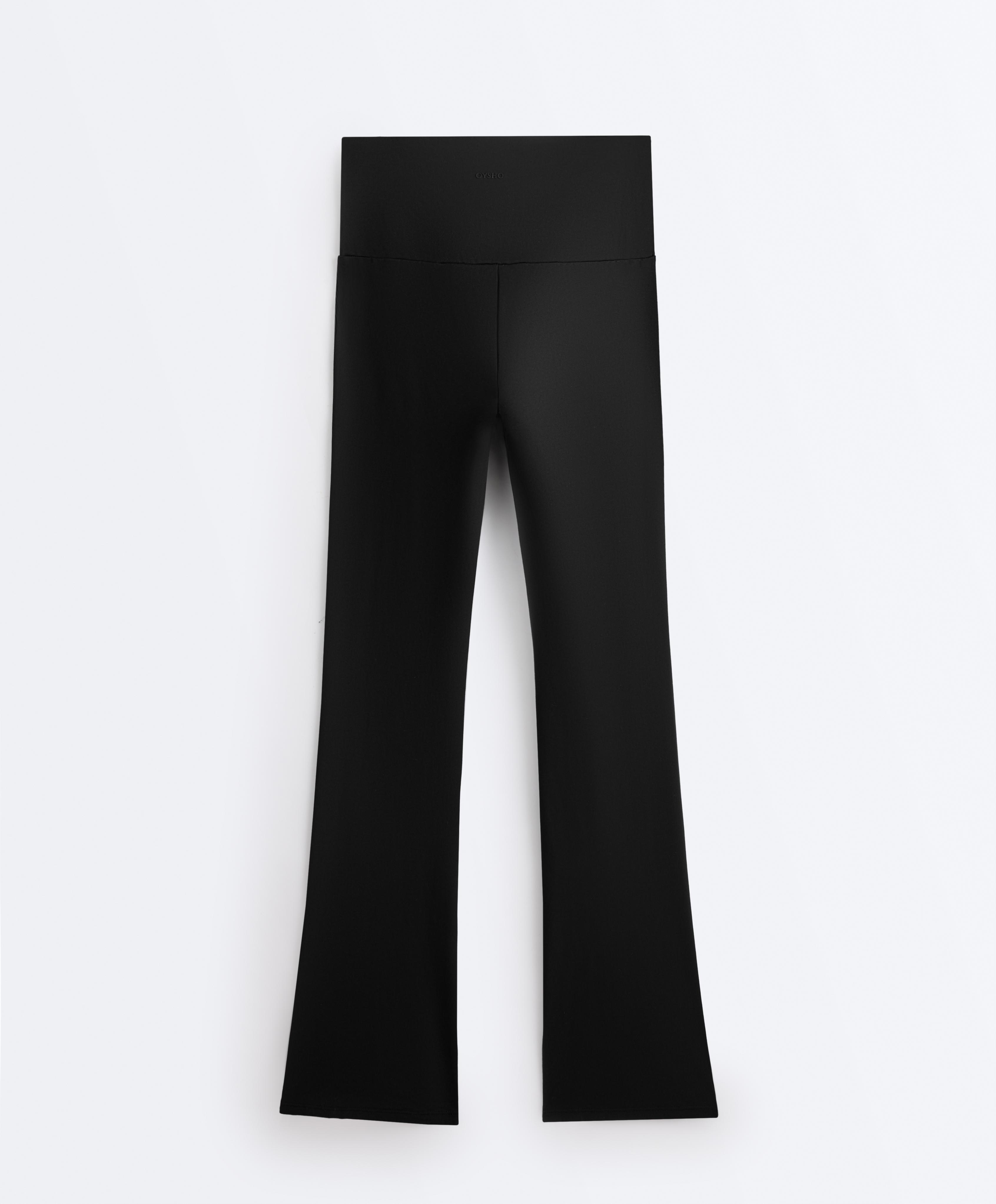 Super high rise Comfortlux flare trousers | OYSHO United Kingdom