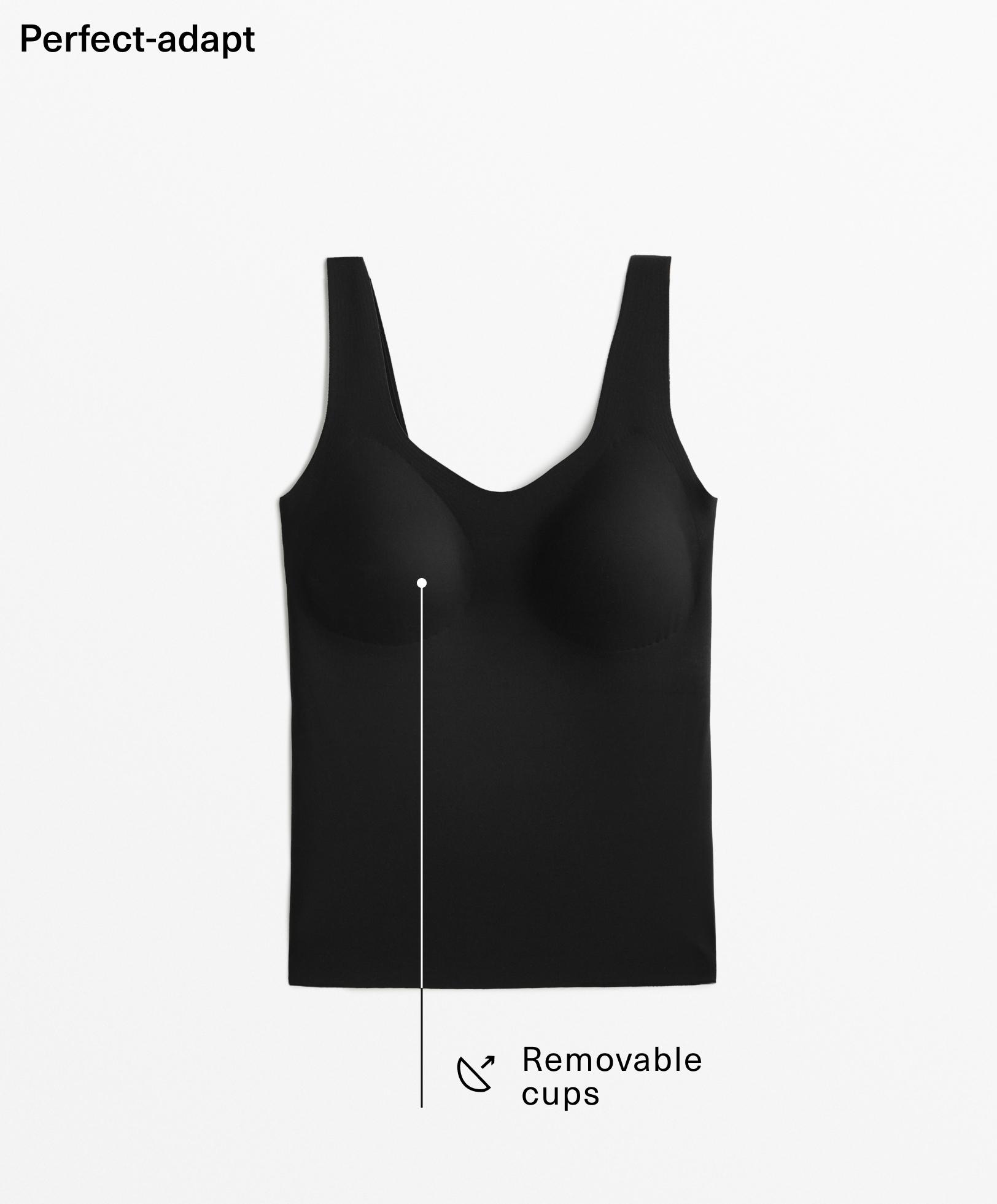 Perfect-adapt vest top with cups - Sale