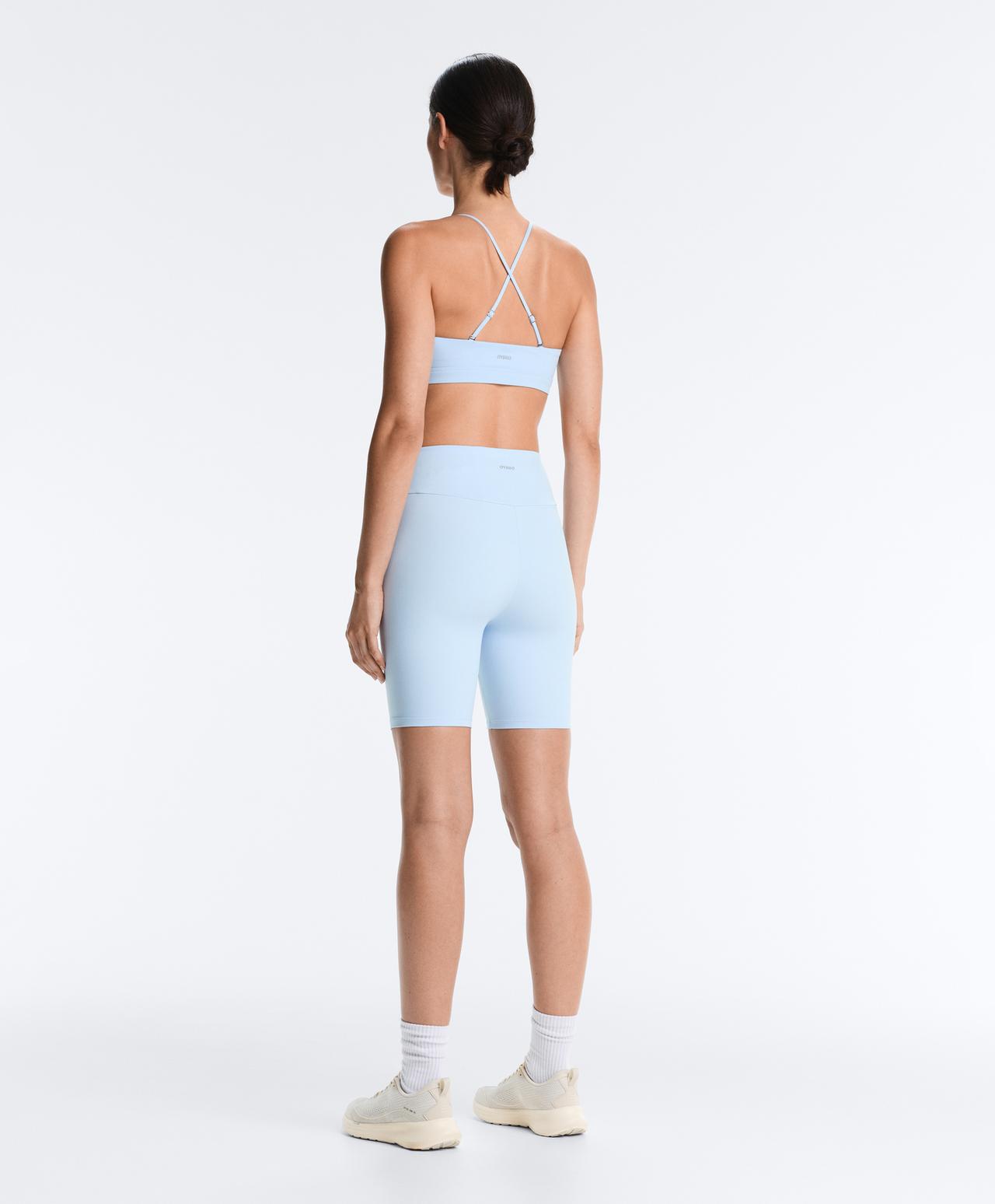 Leggings biker high rise comfortlux 20 cm — SKY BLUE