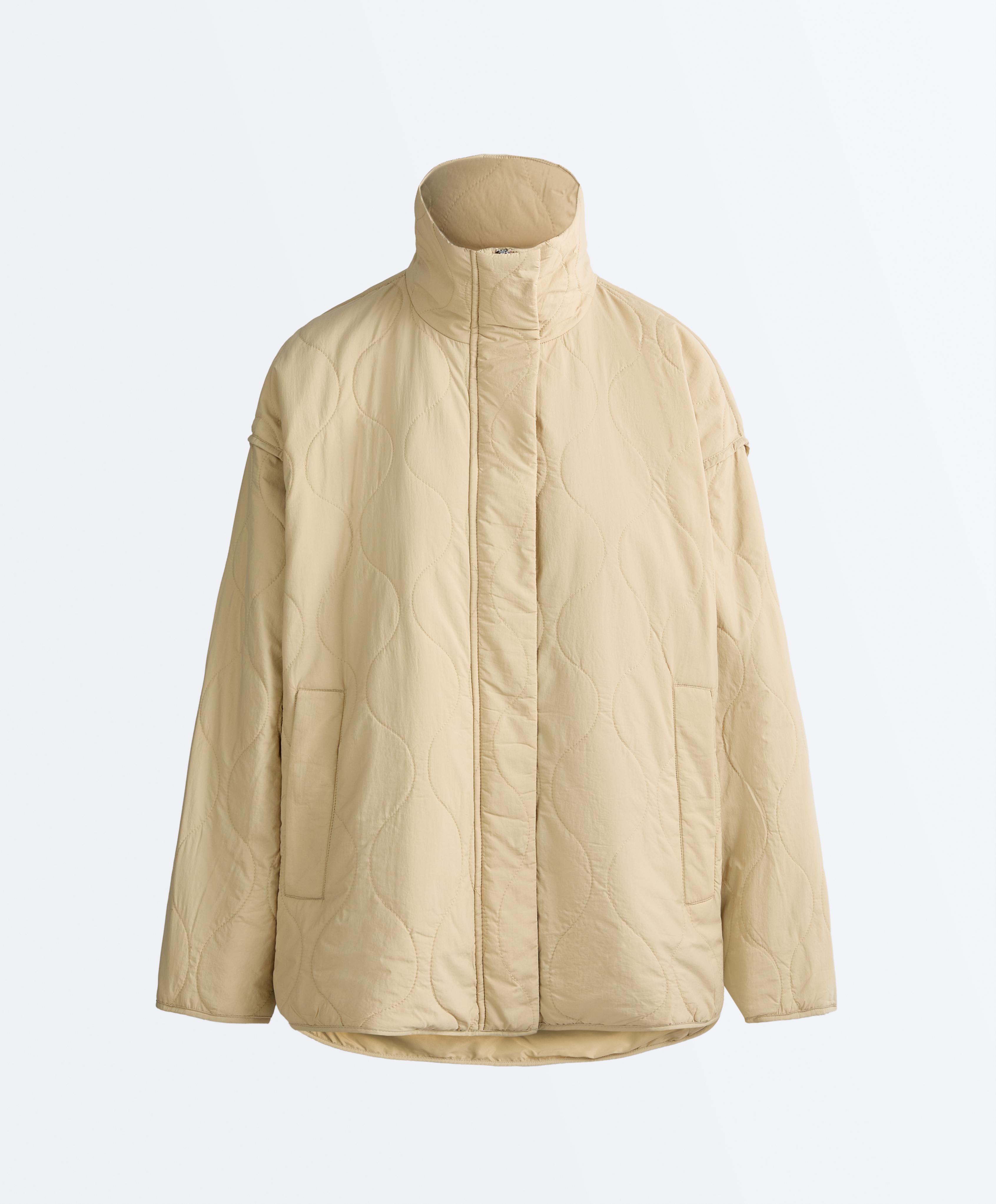 Water-repellent FELLEX® AEROGEL padded jacket | OYSHO România