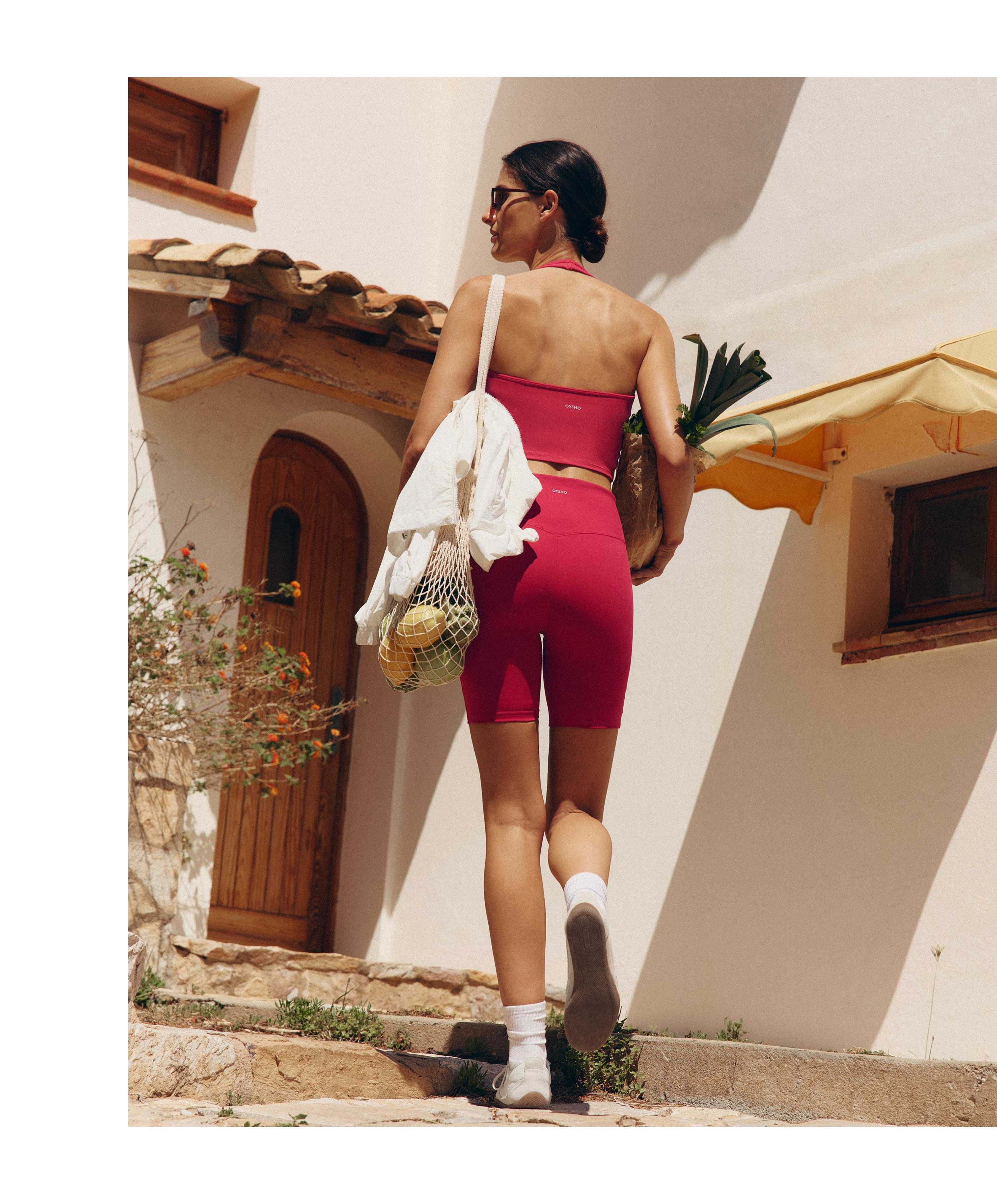 Evermove halter tank top — RED