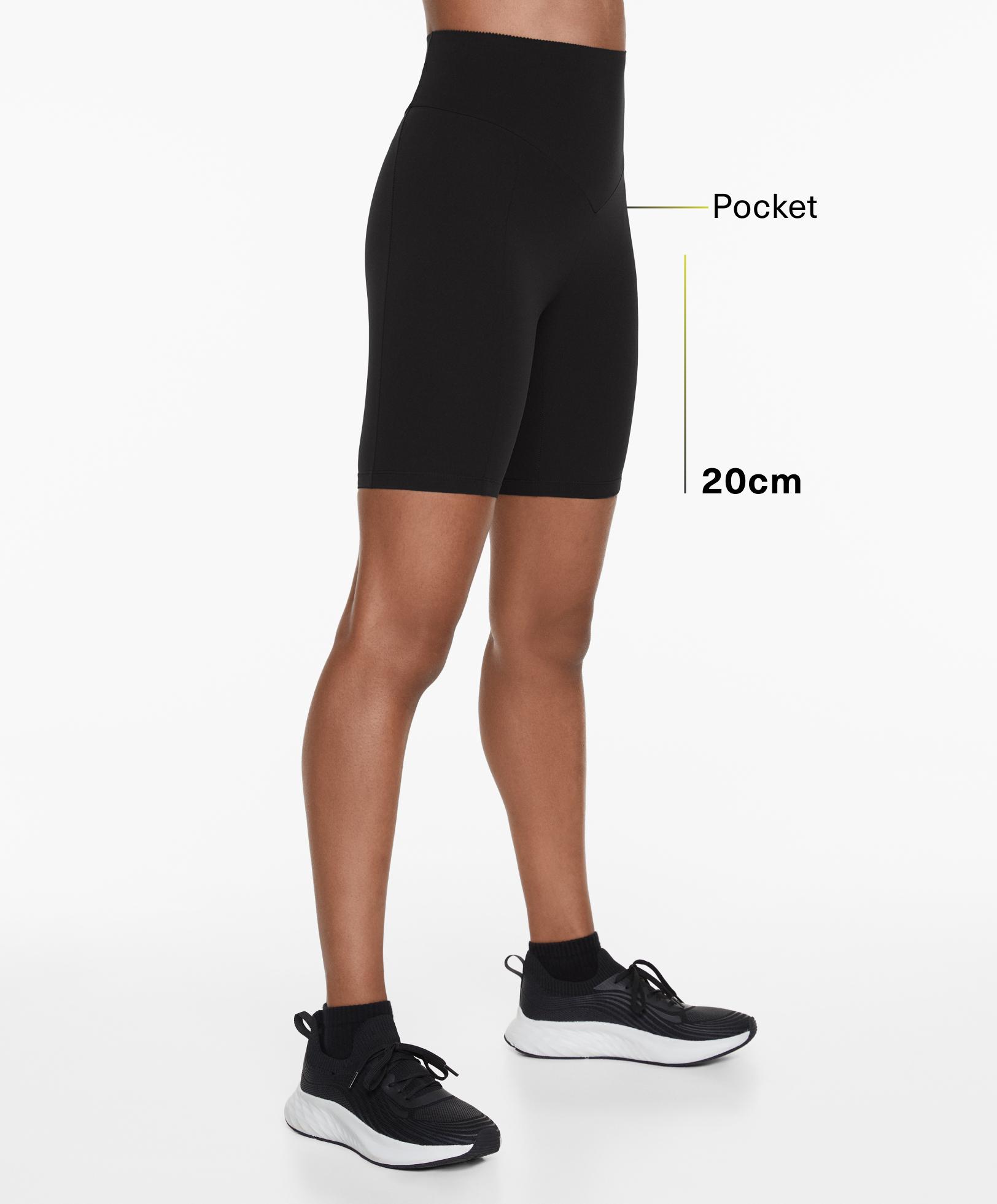 Compressive pocket 20cm cycle leggings Compressive pocket 20cm cycle leggings