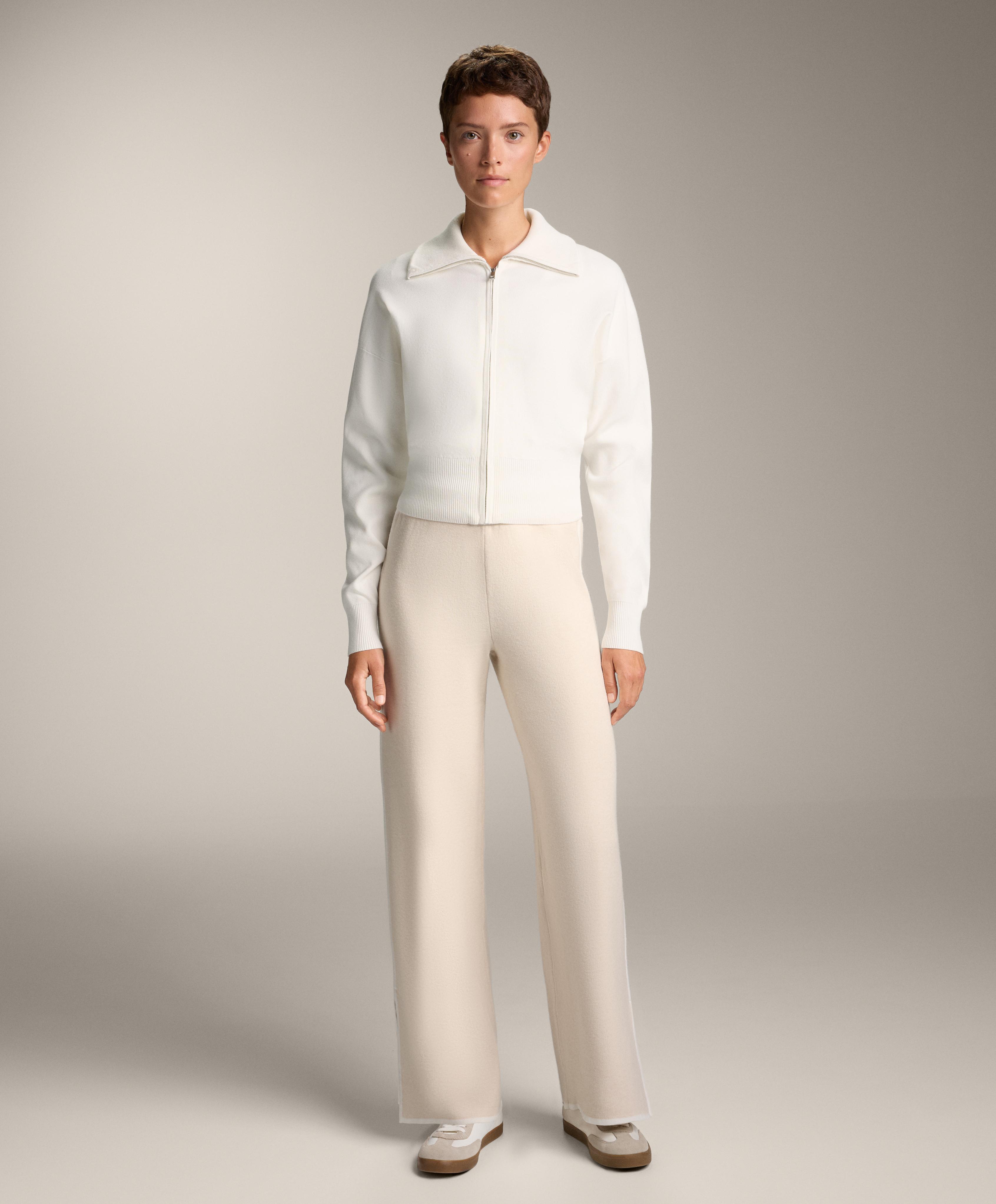 Strickjacke mit Stehkragen - Sale