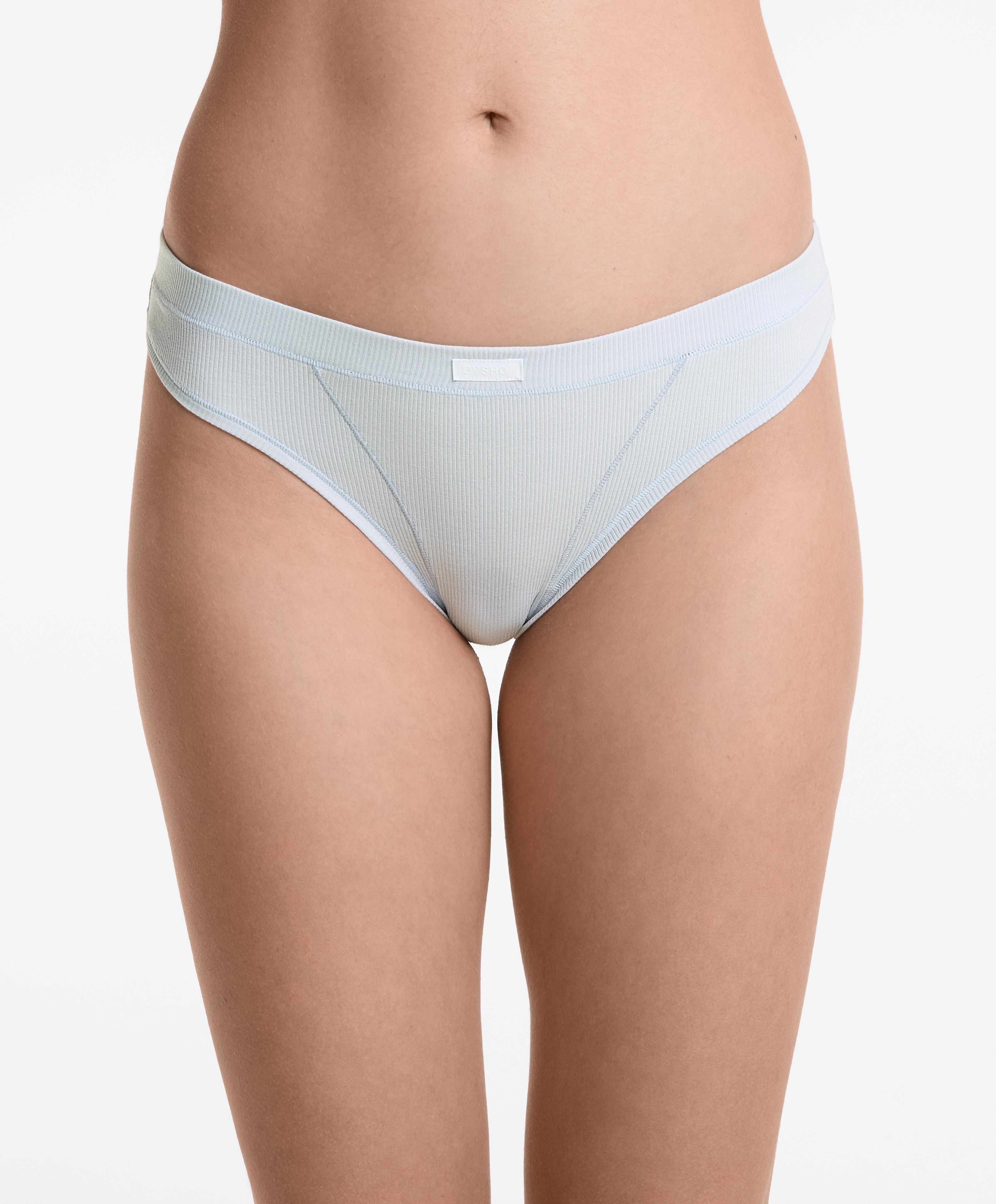 3 سراويل داخلية كلاسيكية مضلعة مع شعار 3 سراويل داخلية كلاسيكية مضلعة مع شعار