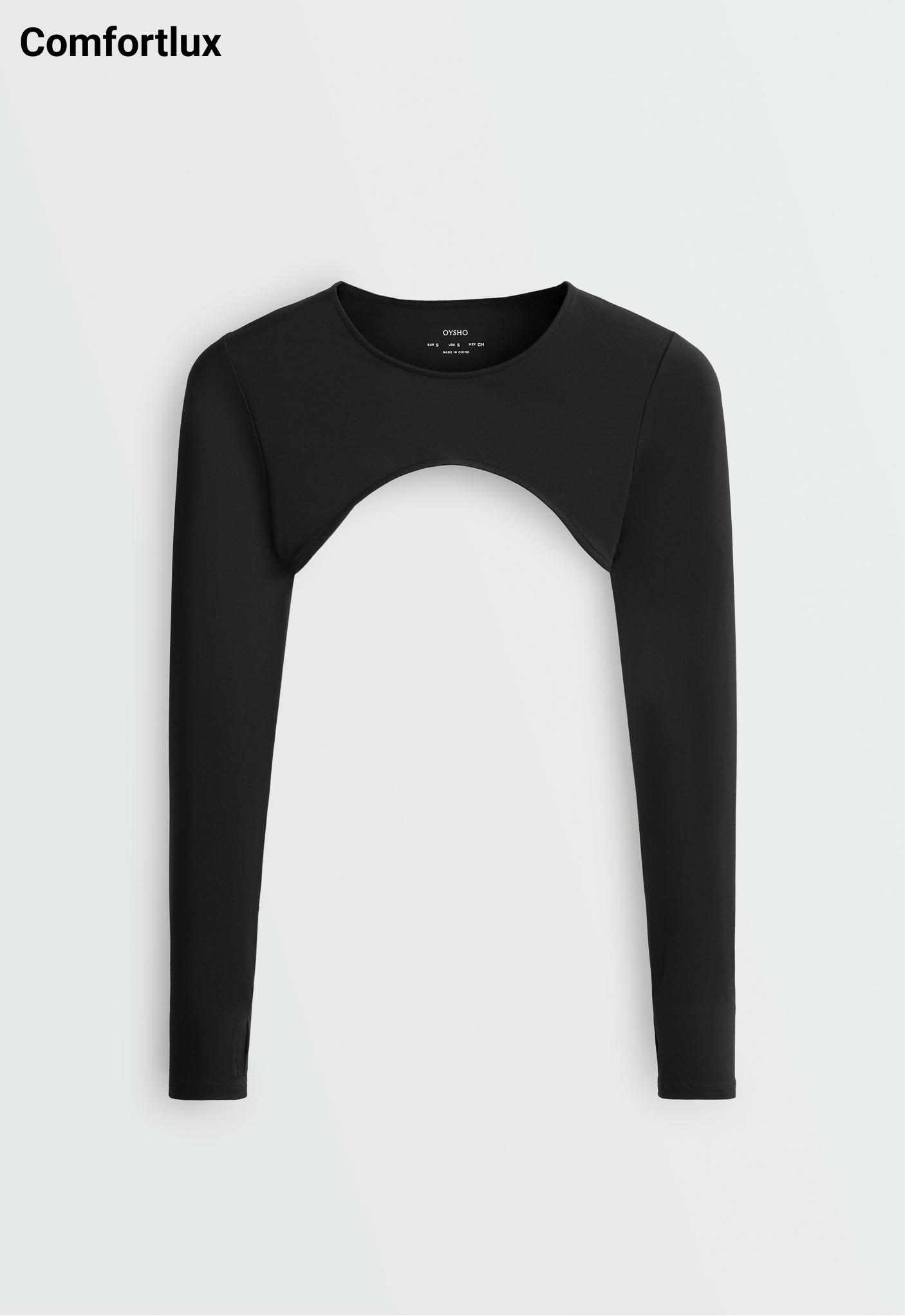 Comfortlux long-sleeved sleeves — BLACK