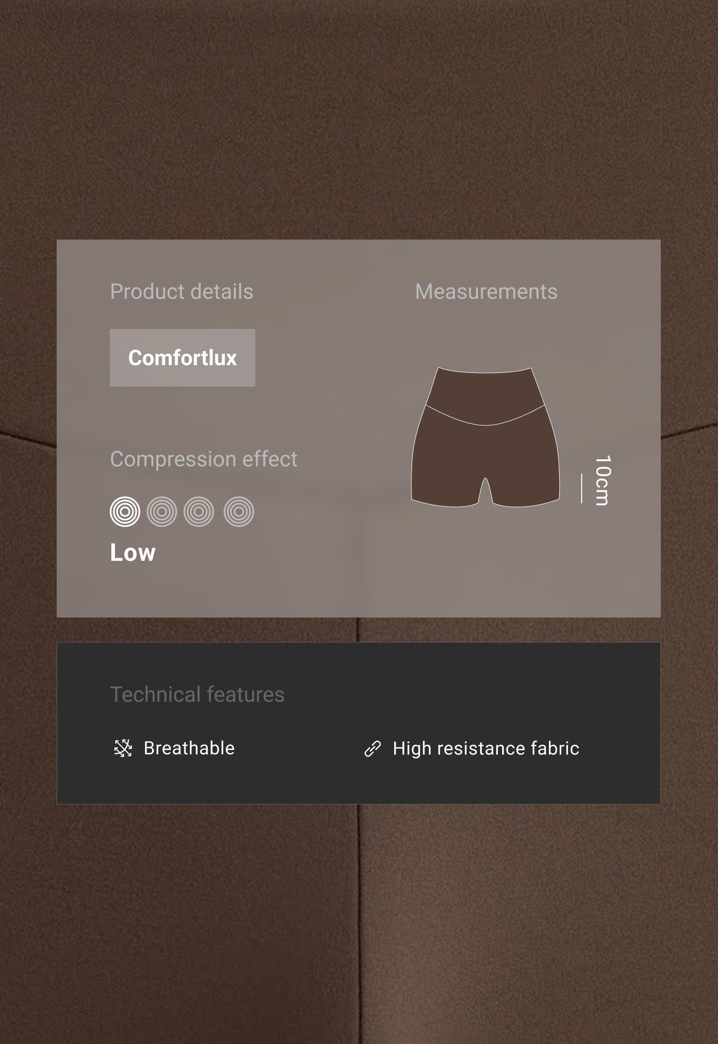 10 厘米 Comfortlux high rise hot pants 10 厘米 Comfortlux high rise hot pants