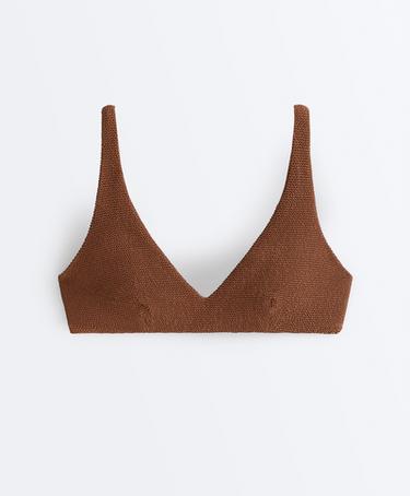 Crinkle halter bikini — TOFFEE 7